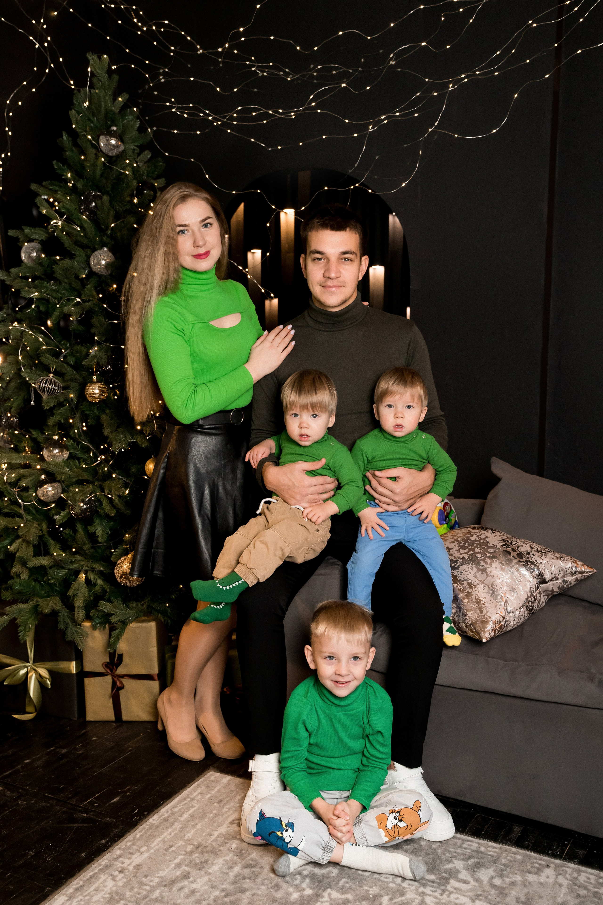 Настя и её большая семья!. Фотограф Алина Филимонова Тверь