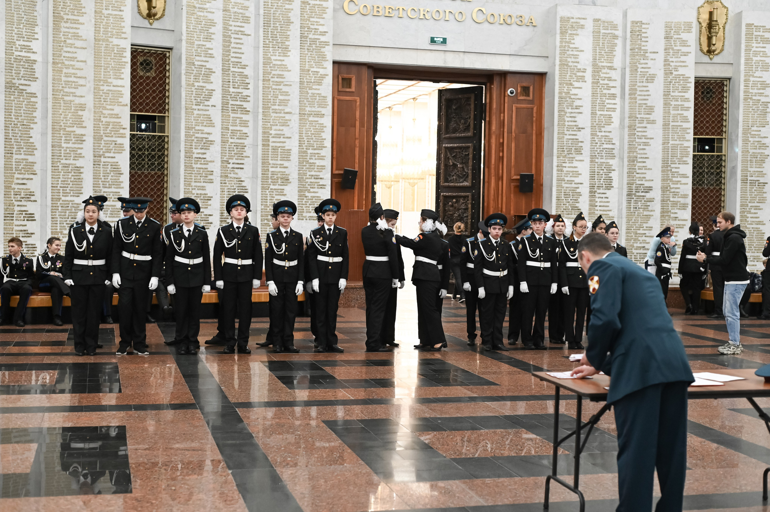 Присяга Поклонная Гора. Детский и семейный фотограф г. Москва Оксана Катаджи