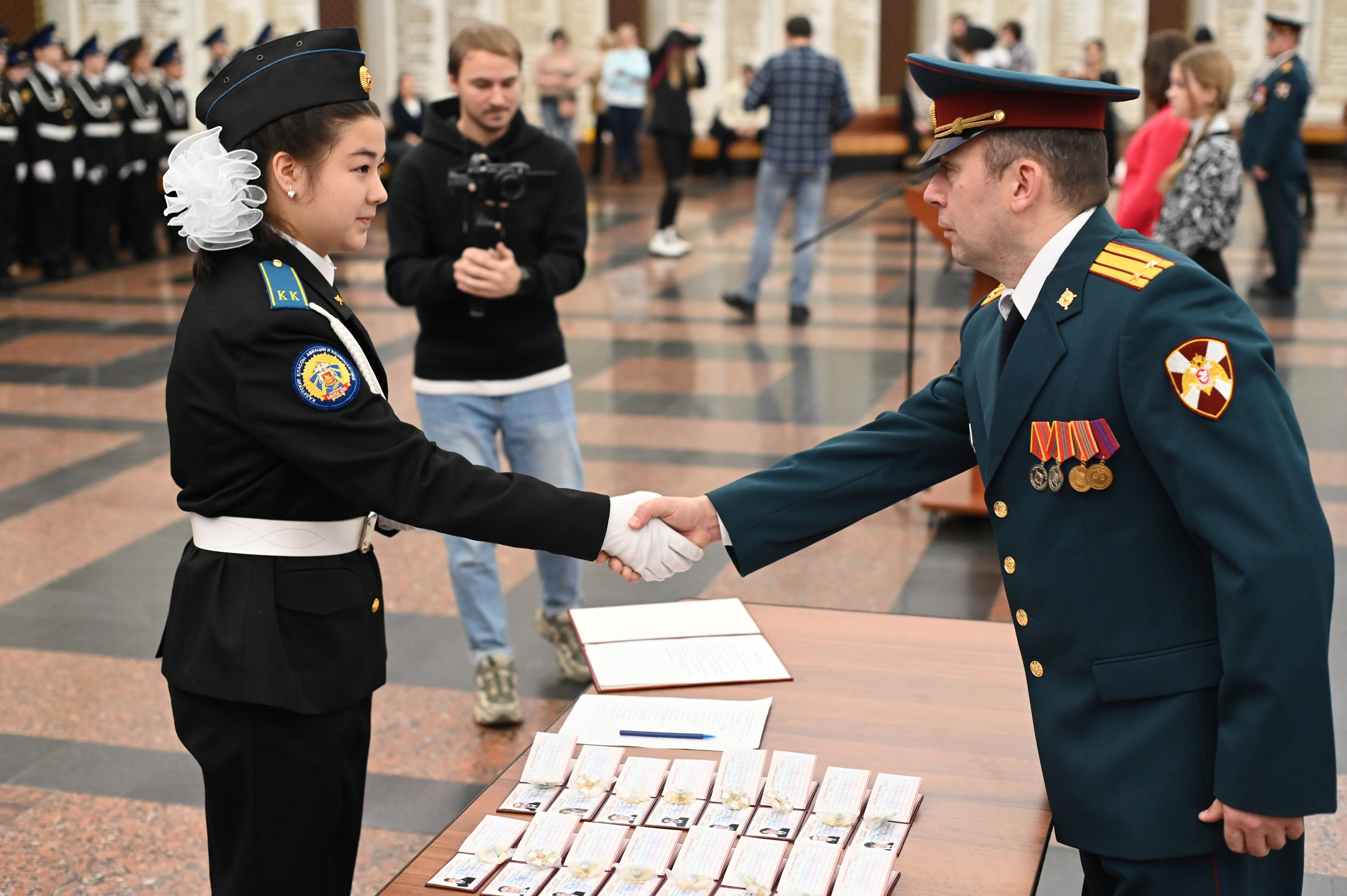 Присяга Поклонная Гора. Детский и семейный фотограф г. Москва Оксана Катаджи