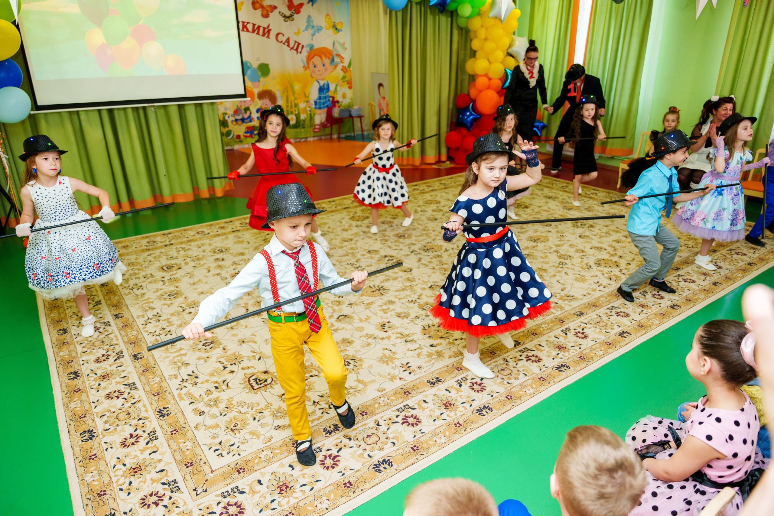 Выпускные в саду. Фотограф Юлия Попова