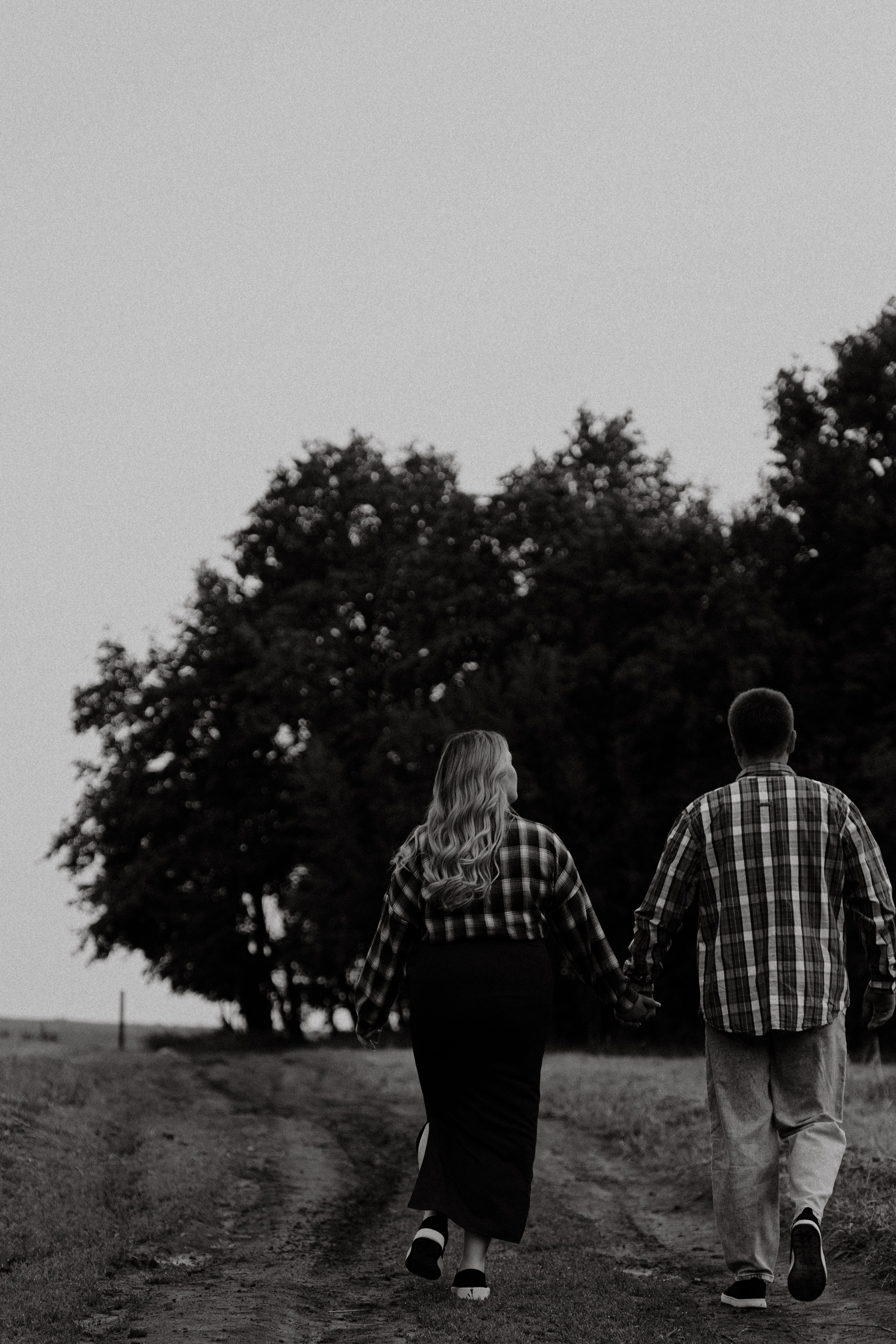 Парная съемка на природе