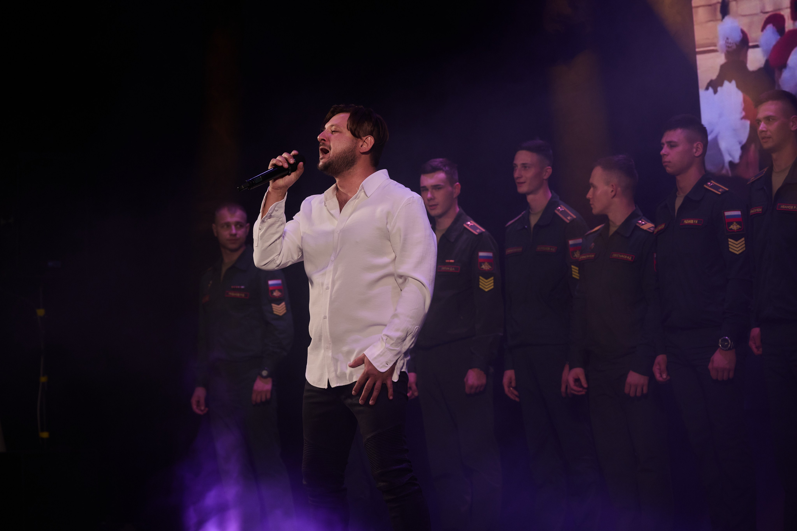 Церемония награждения медалями «Память Героев Отечества». Фотограф Роман Адлер