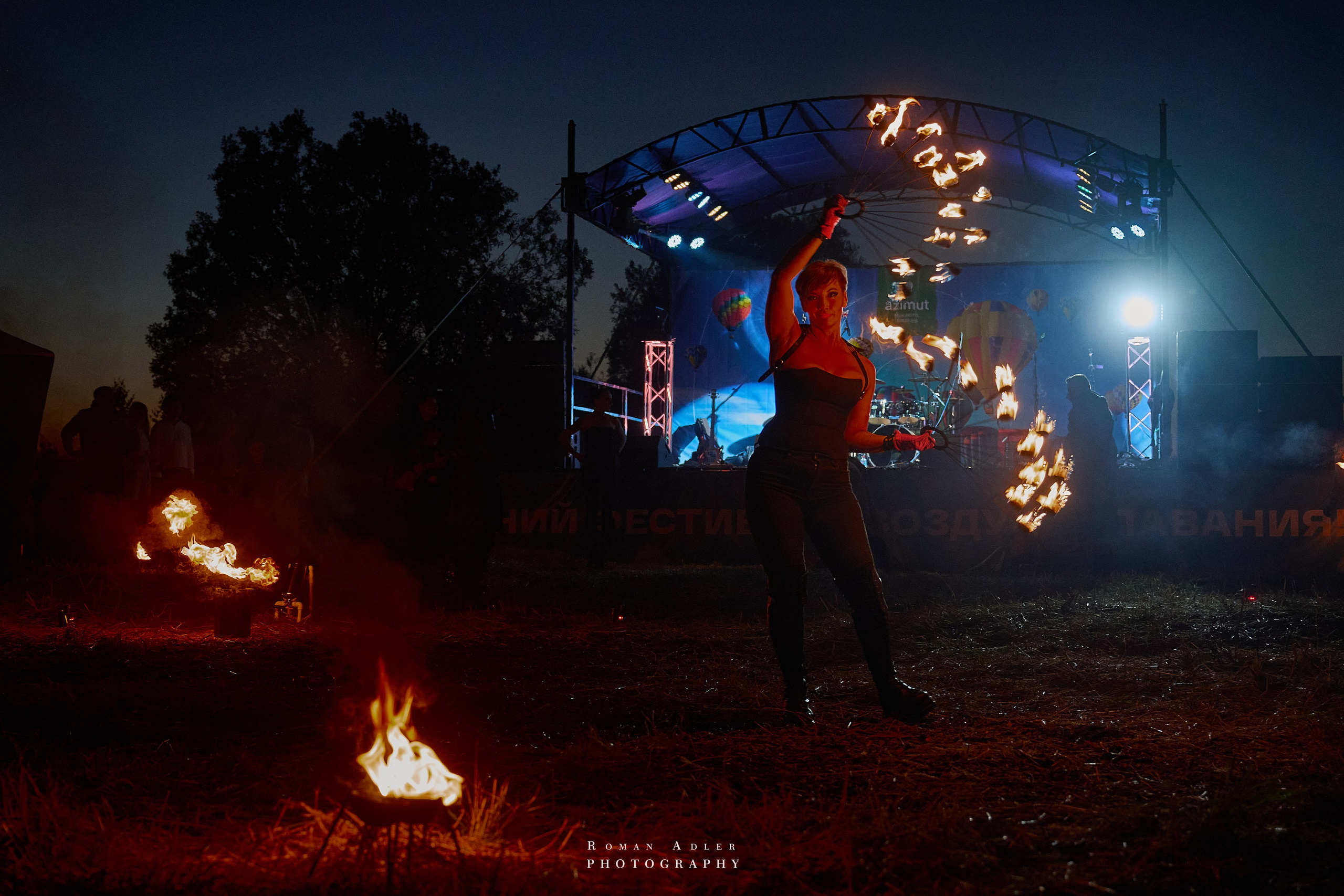 Фестиваль воздухоплавания «Золотое кольцо России». Фотограф Роман Адлер