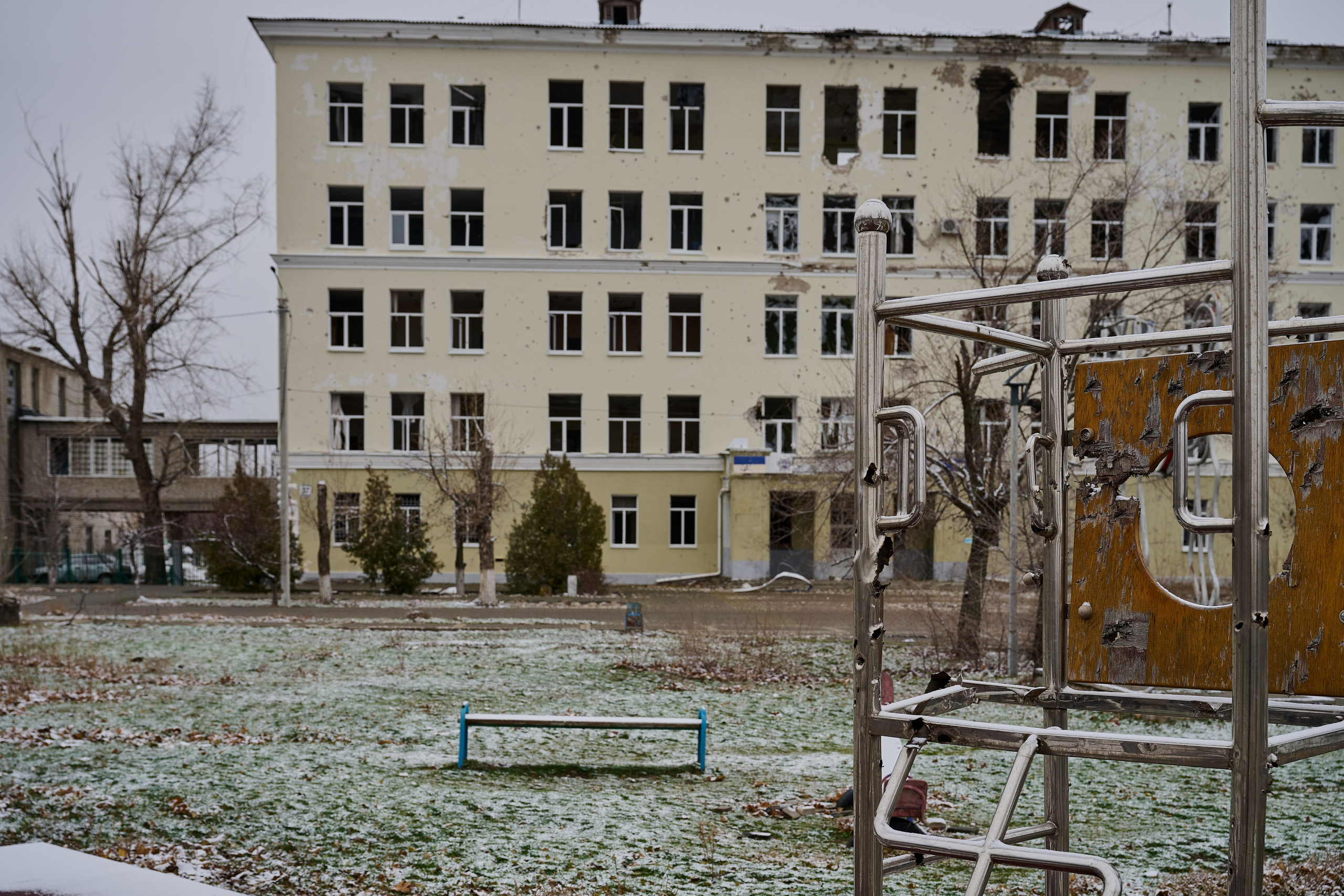 Северодонецк (Луганская область). Декабрь 2024. Фотограф Роман Адлер