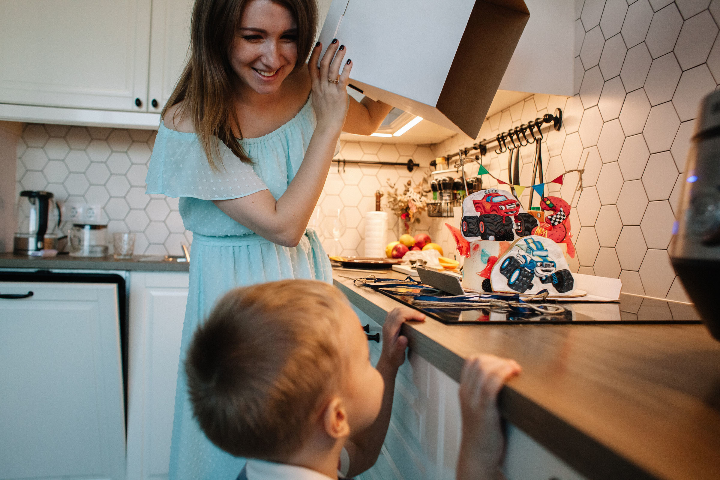 Родители организовали детский праздник в домашних условиях. Семейный и свадебный фотограф в Майкопе Михаил Мартиросян