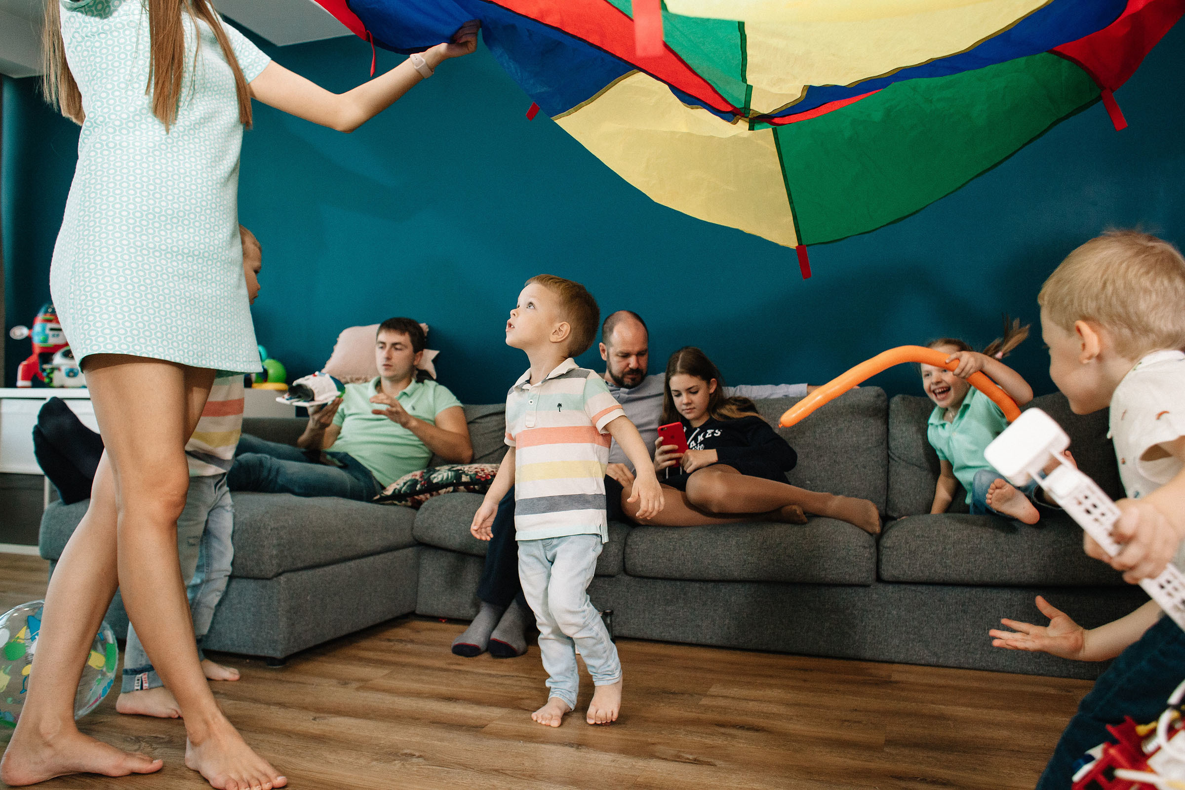 Родители организовали детский праздник в домашних условиях. Семейный и свадебный фотограф в Майкопе Михаил Мартиросян
