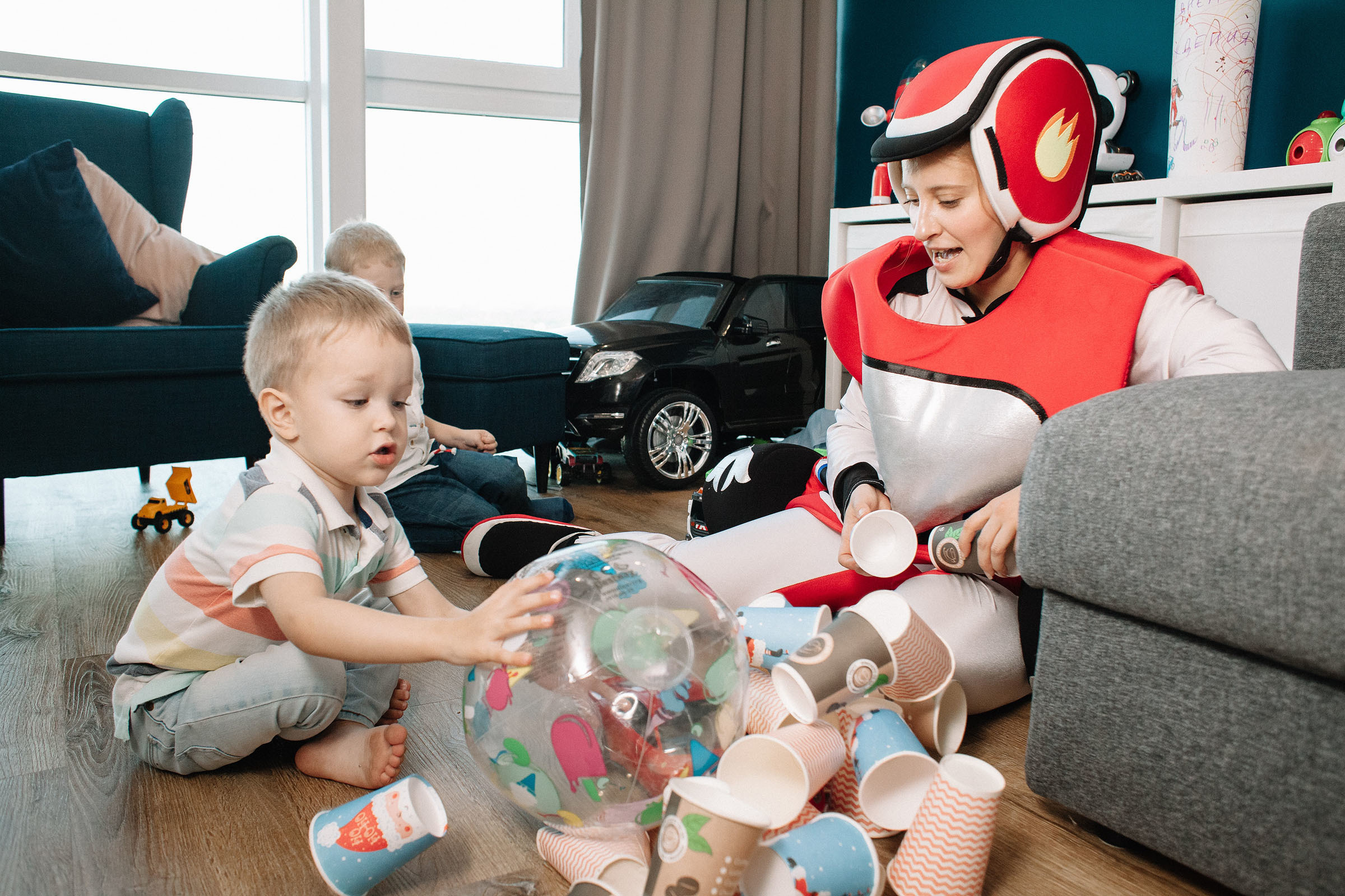 Родители организовали детский праздник в домашних условиях. Семейный и свадебный фотограф в Майкопе Михаил Мартиросян