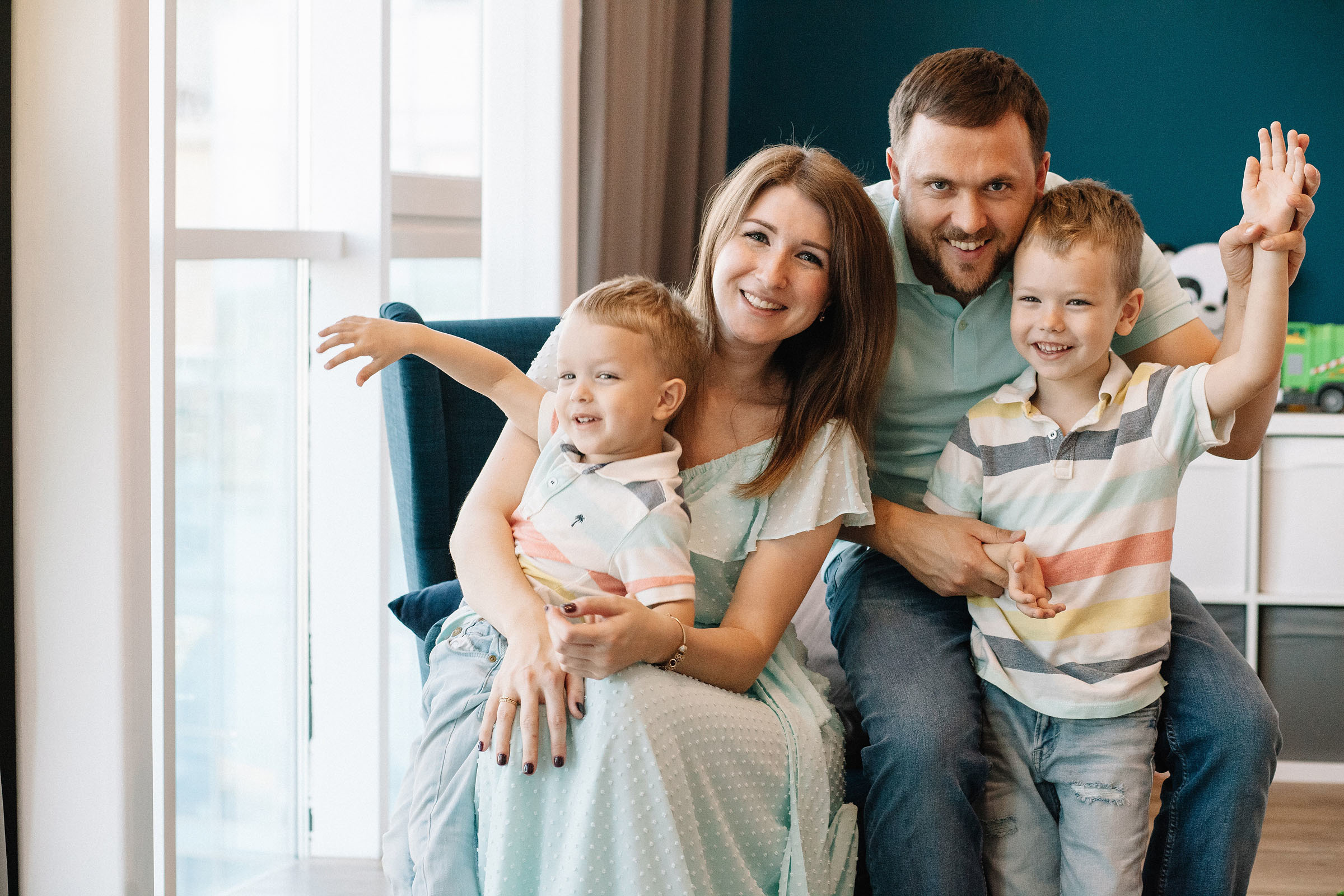 Родители организовали детский праздник в домашних условиях. Семейный и свадебный фотограф в Майкопе Михаил Мартиросян