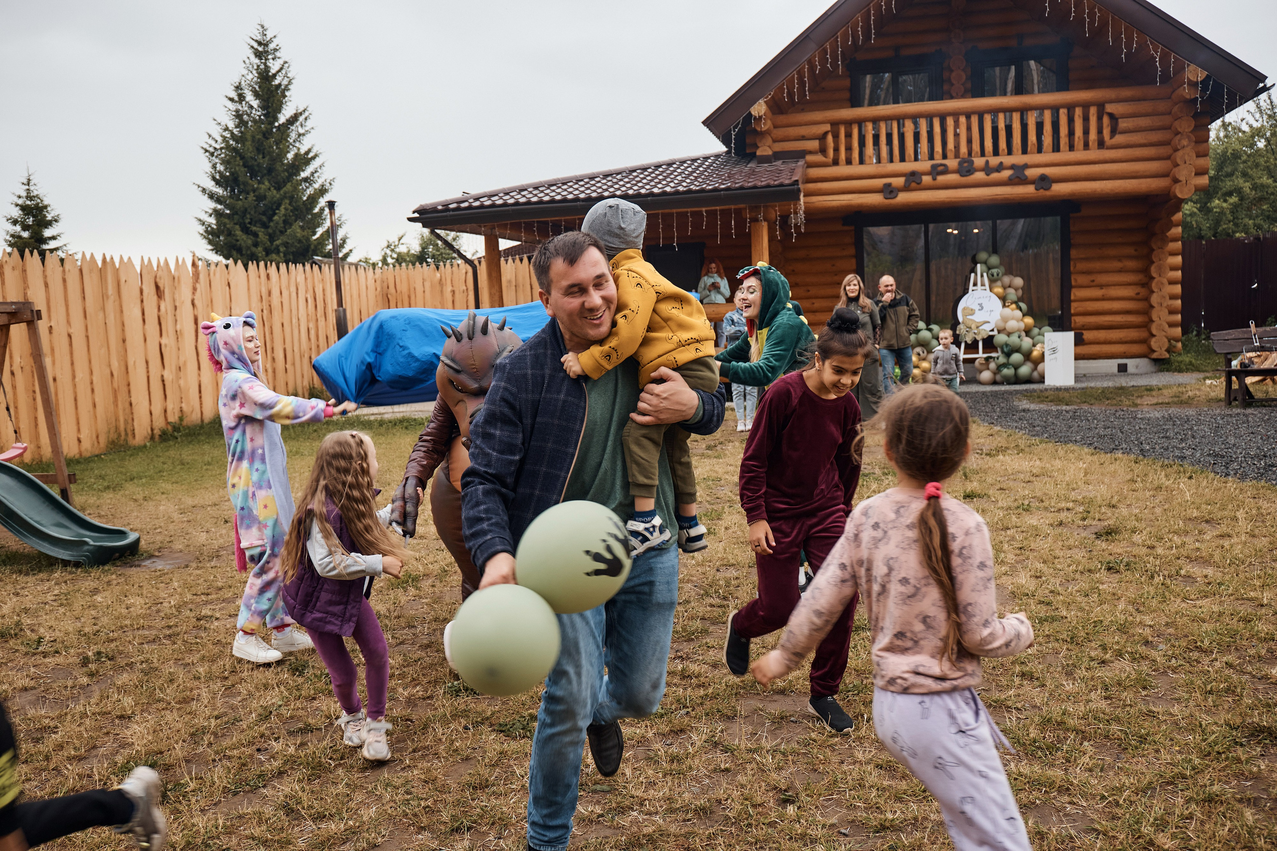 Дино-праздник. Детский и семейный фотограф Шемарова Ольга