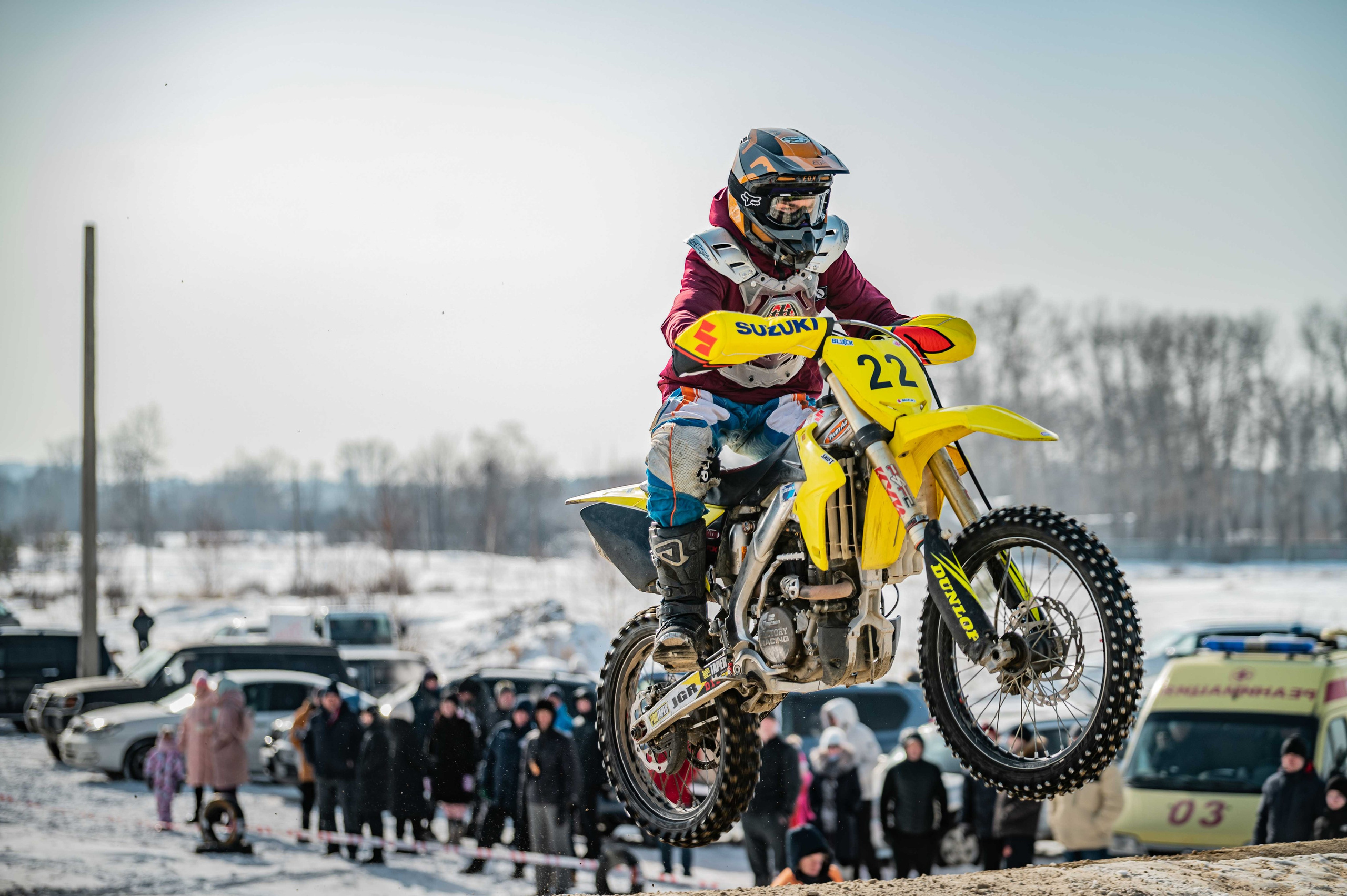 Мотокросс 23.02.2024. Портретный фотограф в Ангарске Артём Иванов