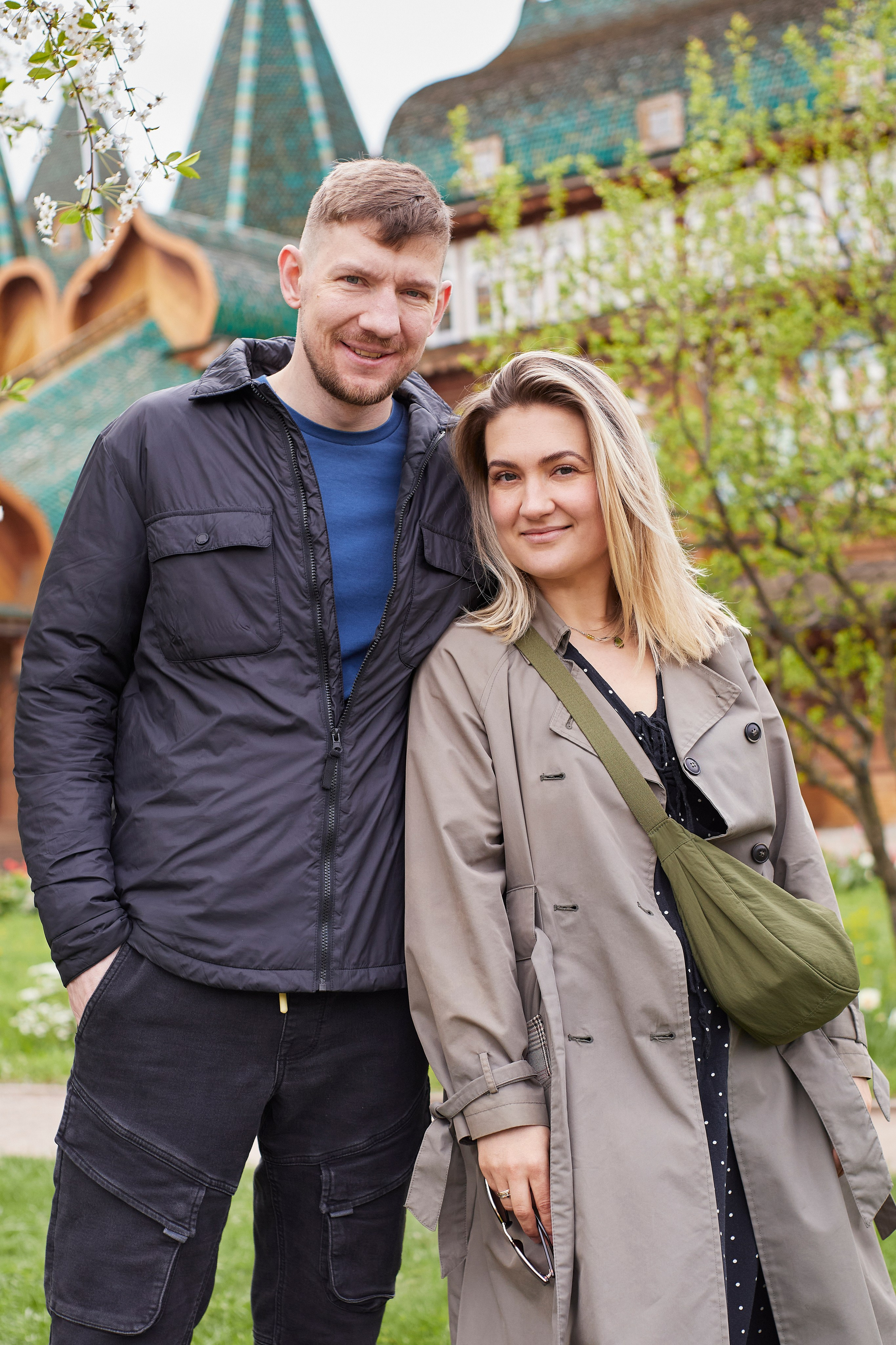 Семейная прогулка в Коломенском. Анастасия, Фотограф женского портрета и беременности в стиле vogue