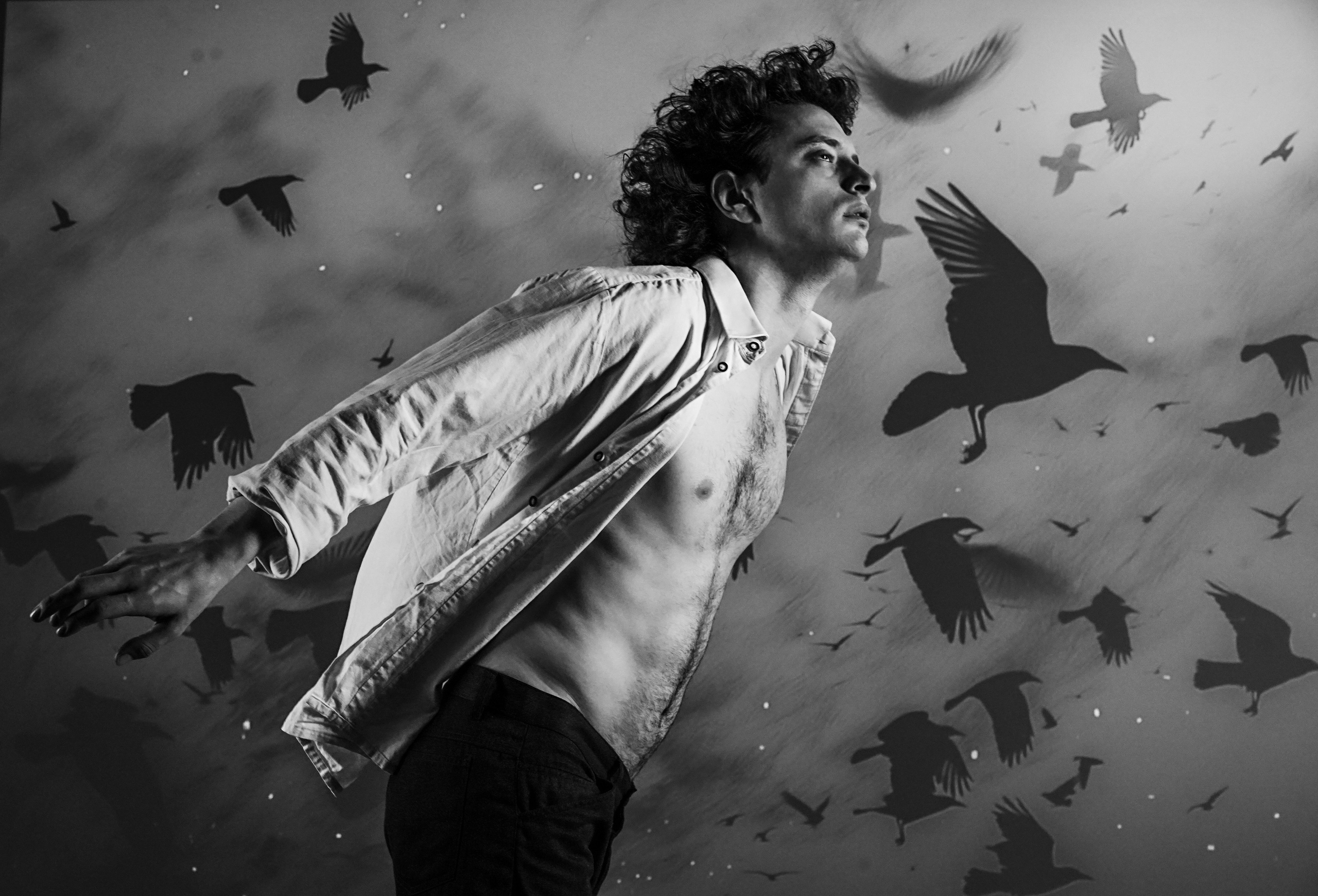 Фотосессия с проектором. Студийный и портретный фотограф в САНКТ-ПЕТЕРБУРГЕИрина Махаон