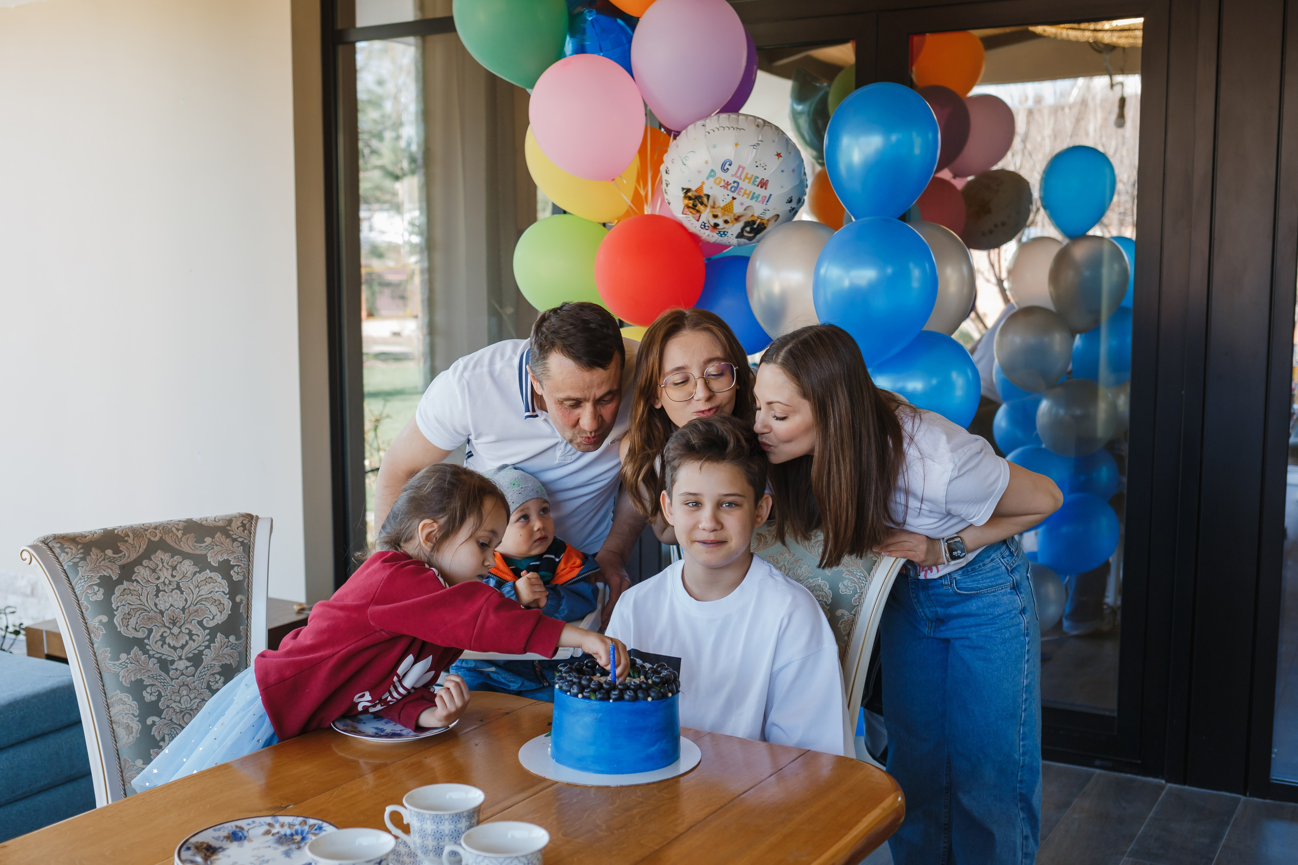 День рождения Максима. Семейный фотограф Николаева Ольга