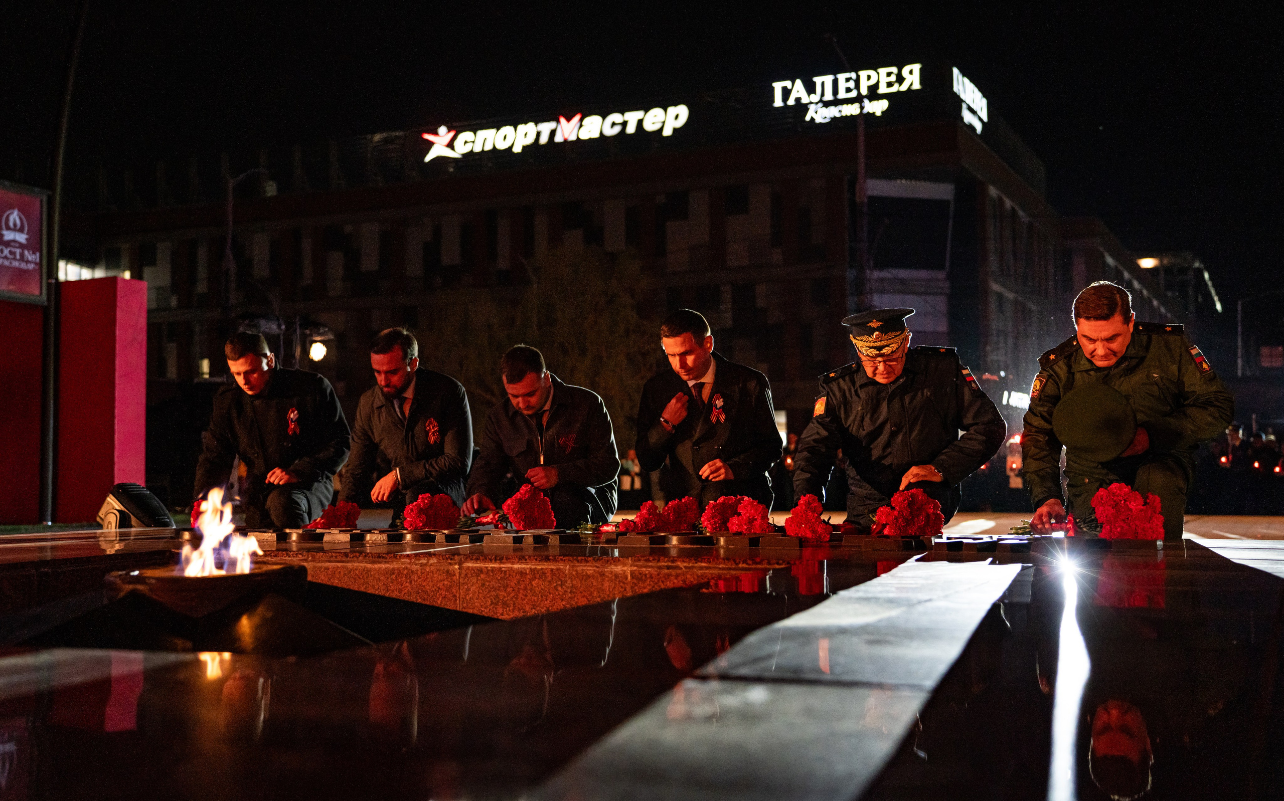 Линейка открытия Всероссийского форума активистов движения «Пост № 1» / @Пост № 1 / Краснодар. Концертный фотограф в Краснодаре