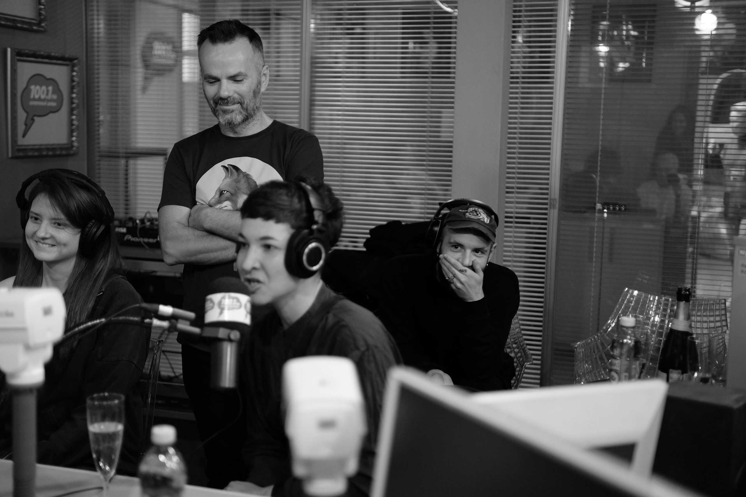 Svoboda Zvuka at Silver Rain`s Radio/ Moscow/ 2024. Anna Fedo Photo