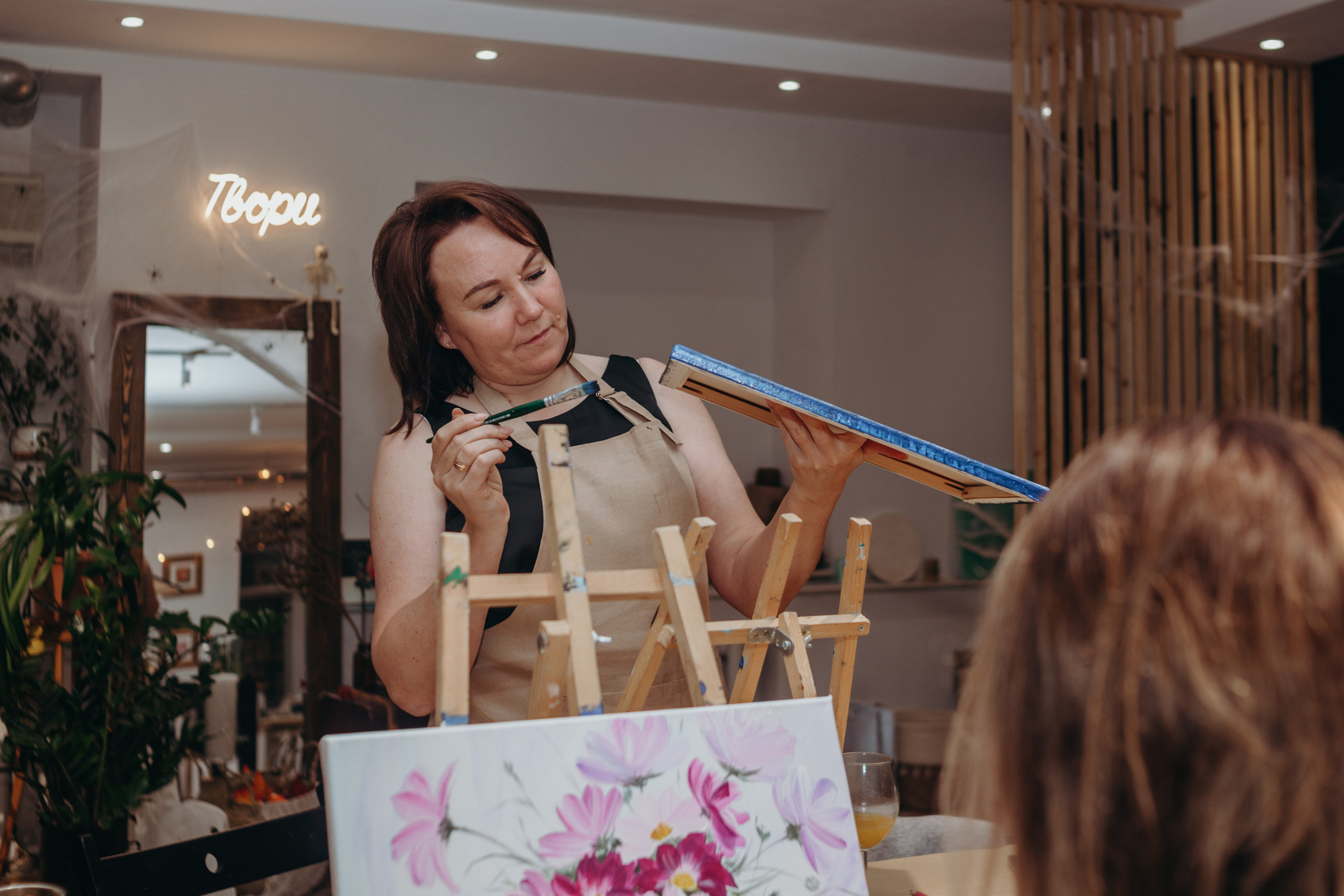 Мастер-класс по живописи. Семейный фотограф во Всеволожске и Санкт-Петербурге Юлия Капустина