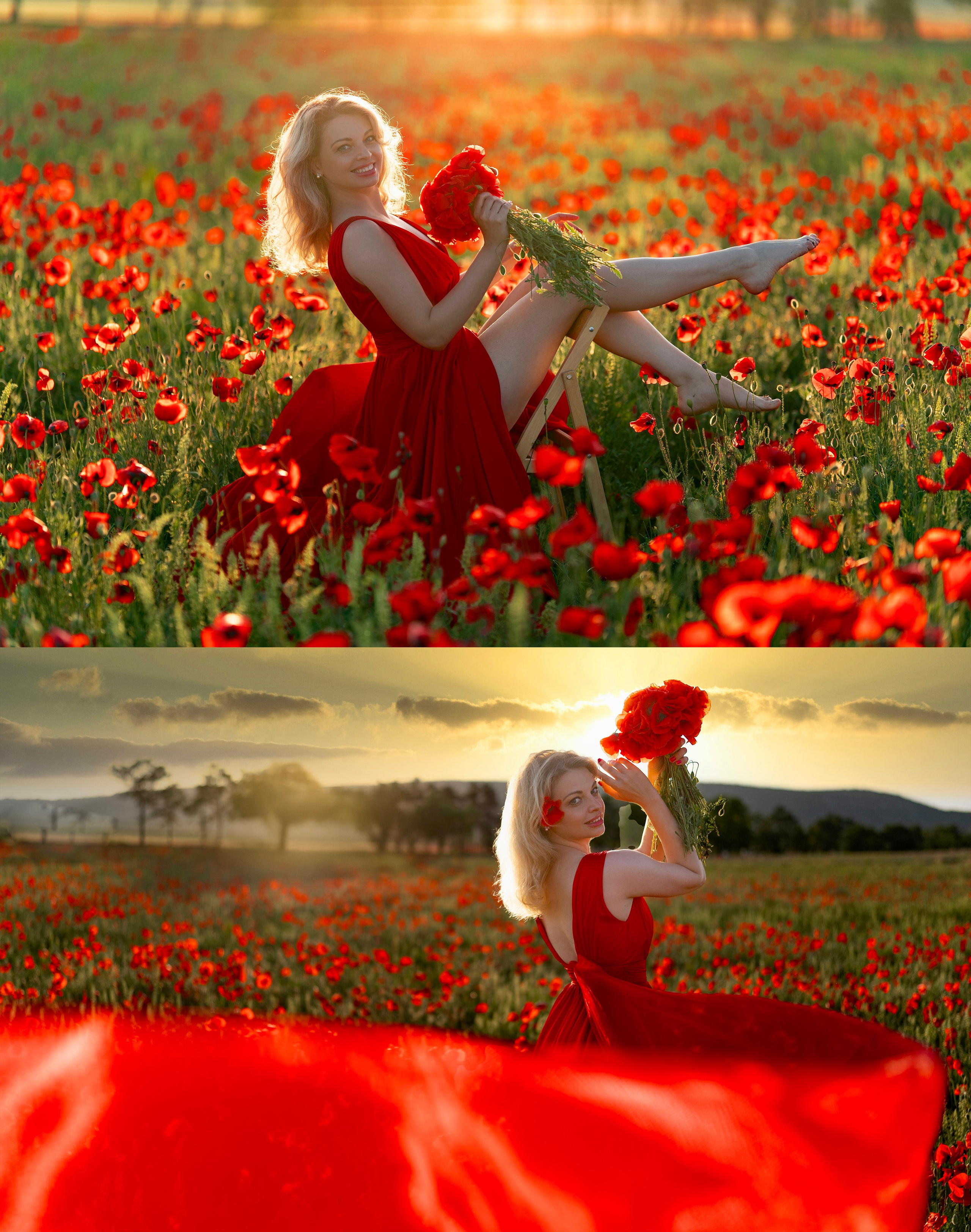 Маковое поле. Фотограф в Крыму Лебедева Александра