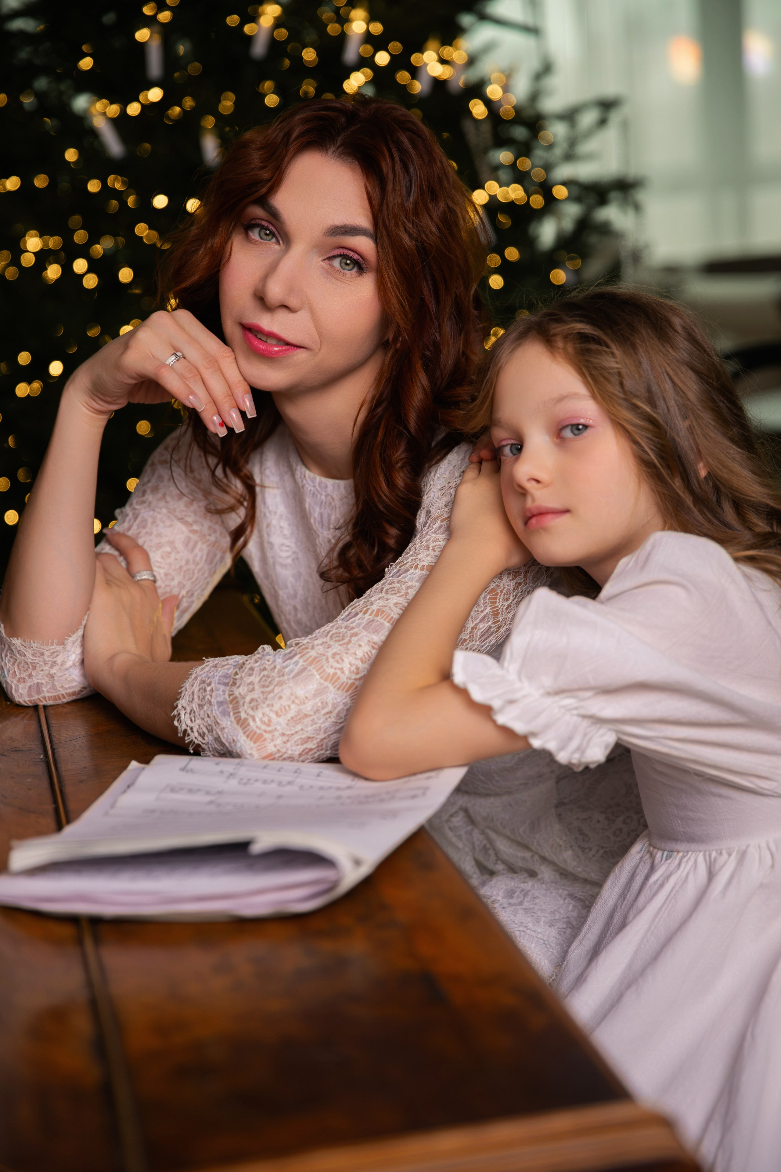 Новогодняя Фотосессия в студии В Москве. Семейный и женский фотограф в Москве Надежда Воробьева