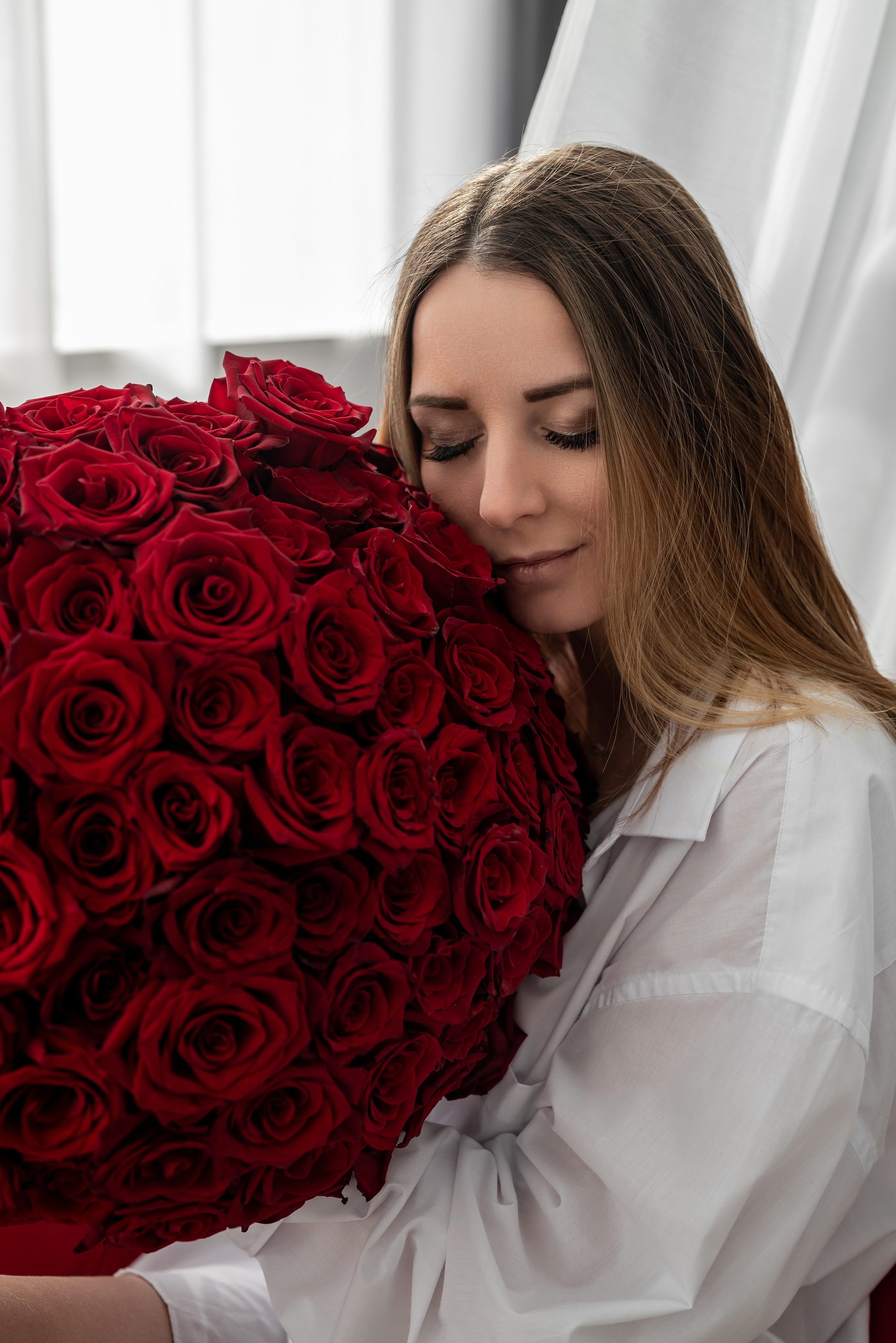 Фотопроект *101 красная роза* 2025 г. Фотограф в городе Салават