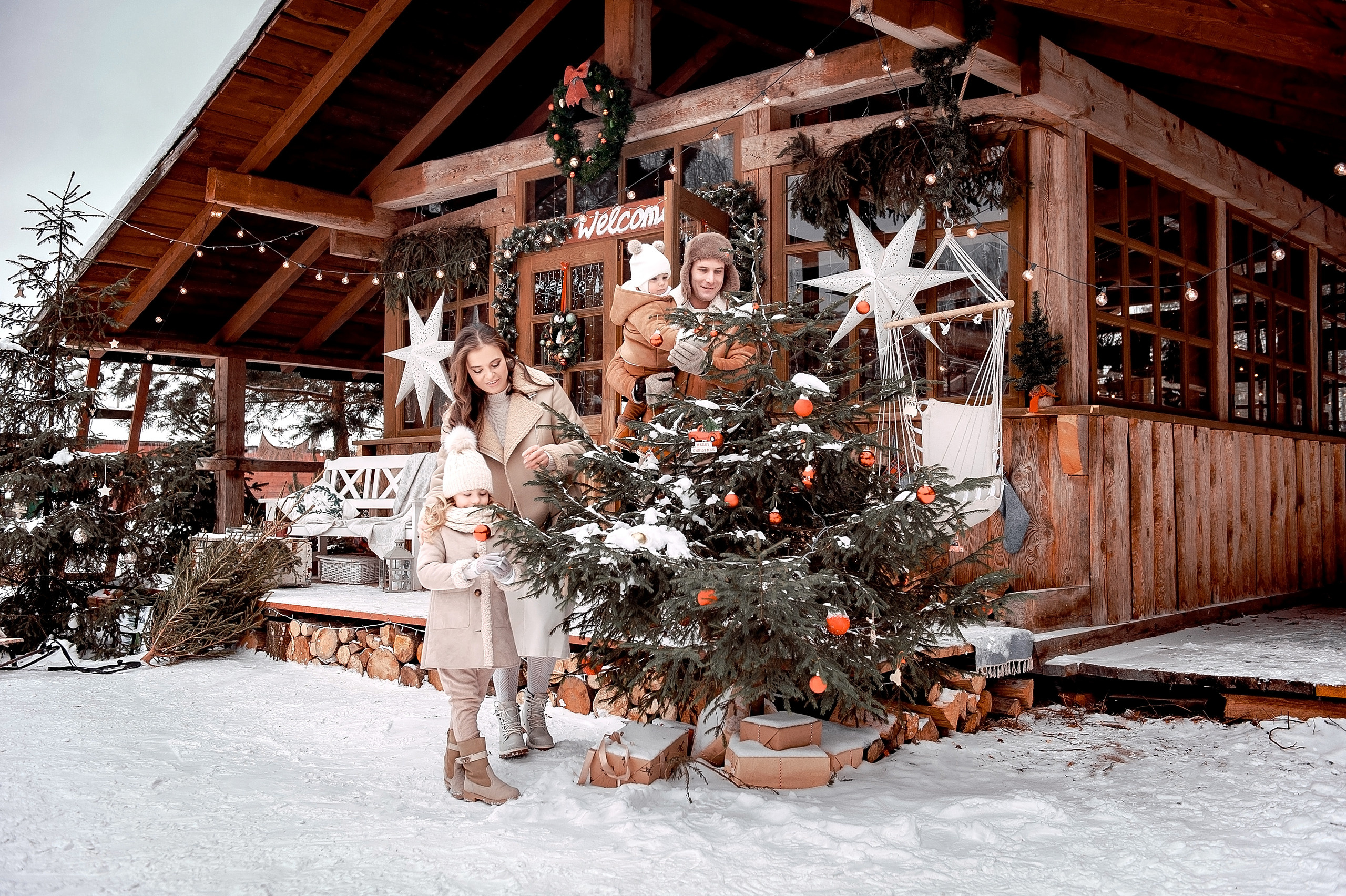 Ольга, Московская область, Ногинский район, Шале в лесу. Свадебный и семейный фотограф Виктория Носачёва. Щелково, Москва и МО