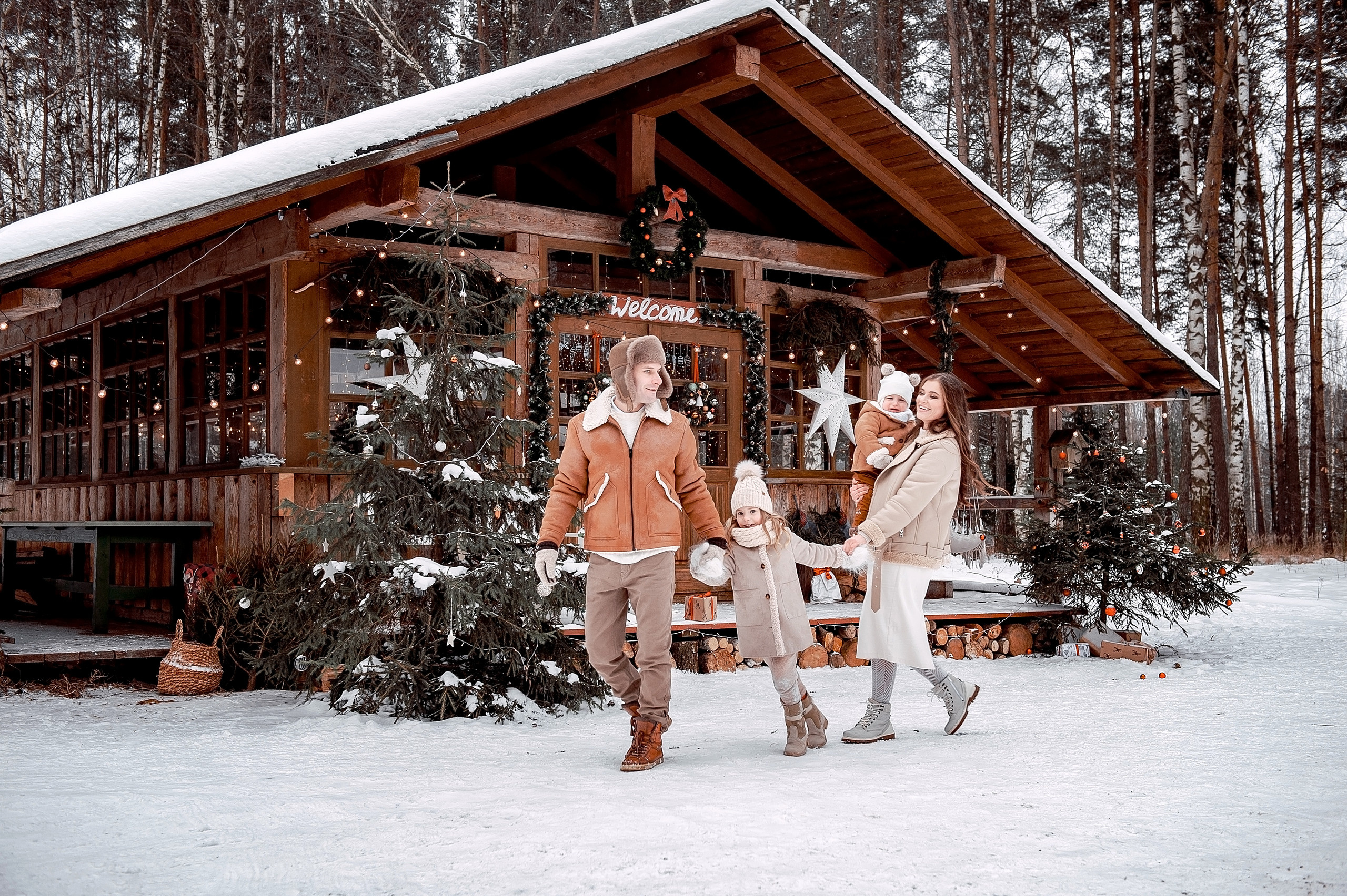 Ольга, Московская область, Ногинский район, Шале в лесу. Свадебный и семейный фотограф Виктория Носачёва. Щелково, Москва и МО