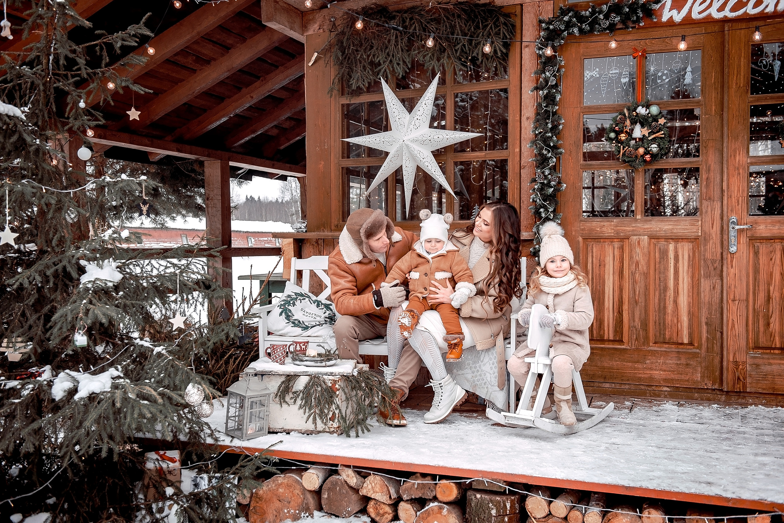 Ольга, Московская область, Ногинский район, Шале в лесу. Свадебный и семейный фотограф Виктория Носачёва. Щелково, Москва и МО