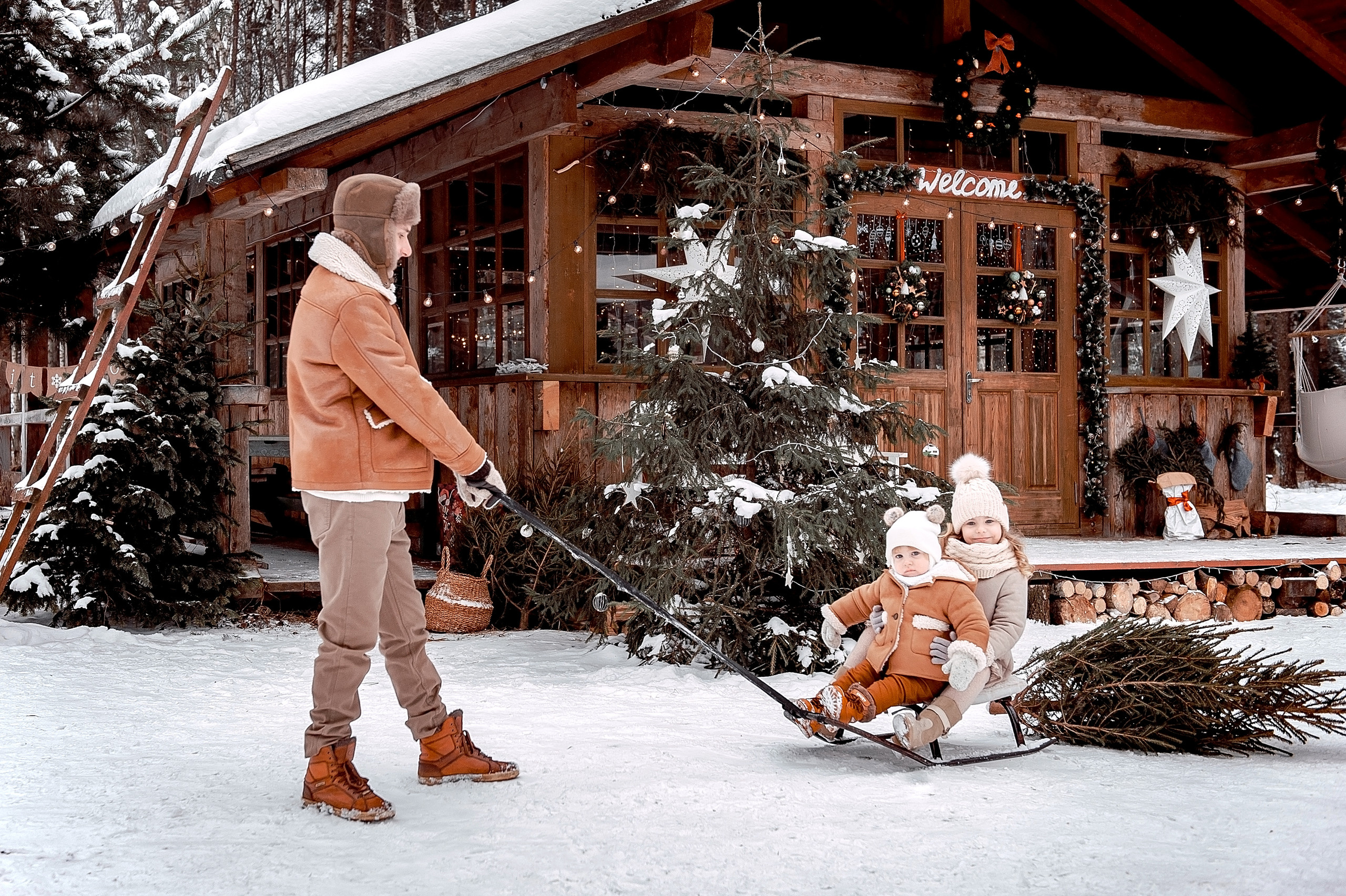 Ольга, Московская область, Ногинский район, Шале в лесу. Свадебный и семейный фотограф Виктория Носачёва. Щелково, Москва и МО