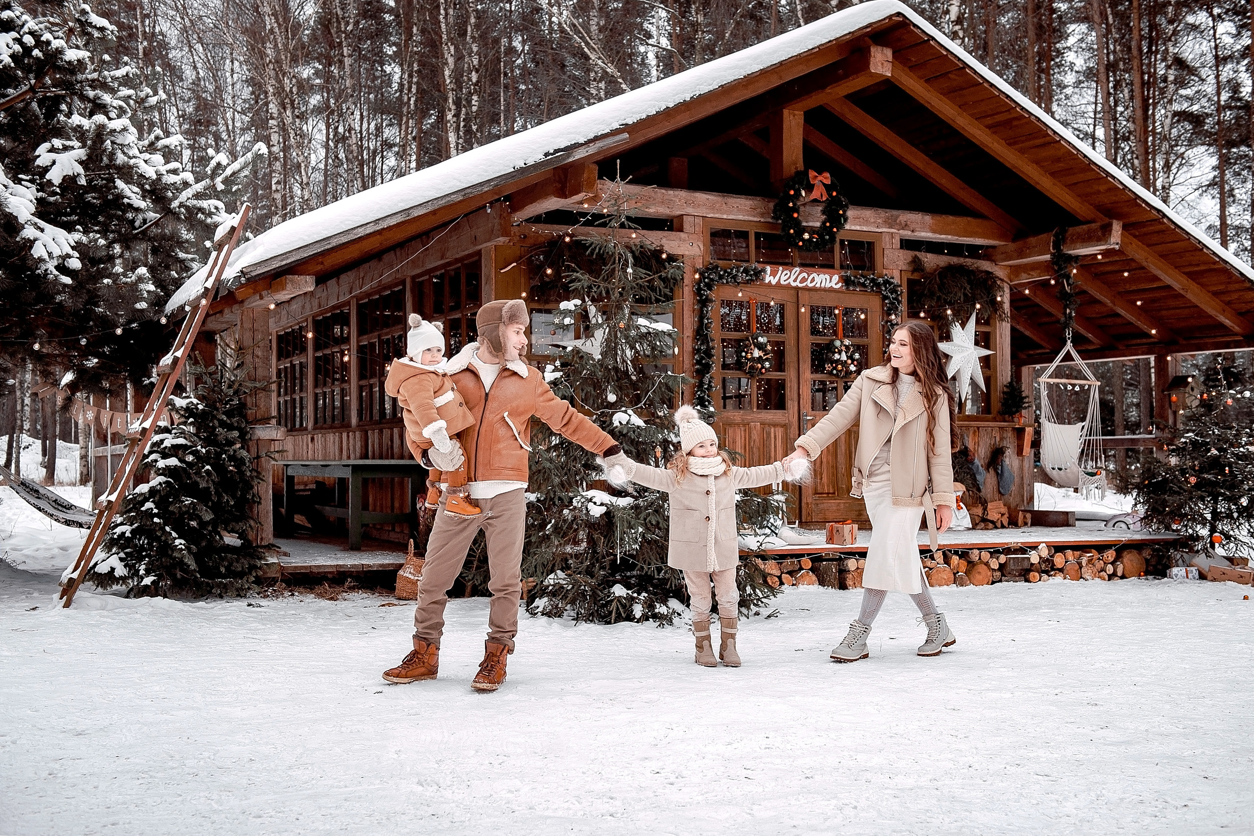 Ольга, Московская область, Ногинский район, Шале в лесу. Свадебный и семейный фотограф Виктория Носачёва. Щелково, Москва и МО