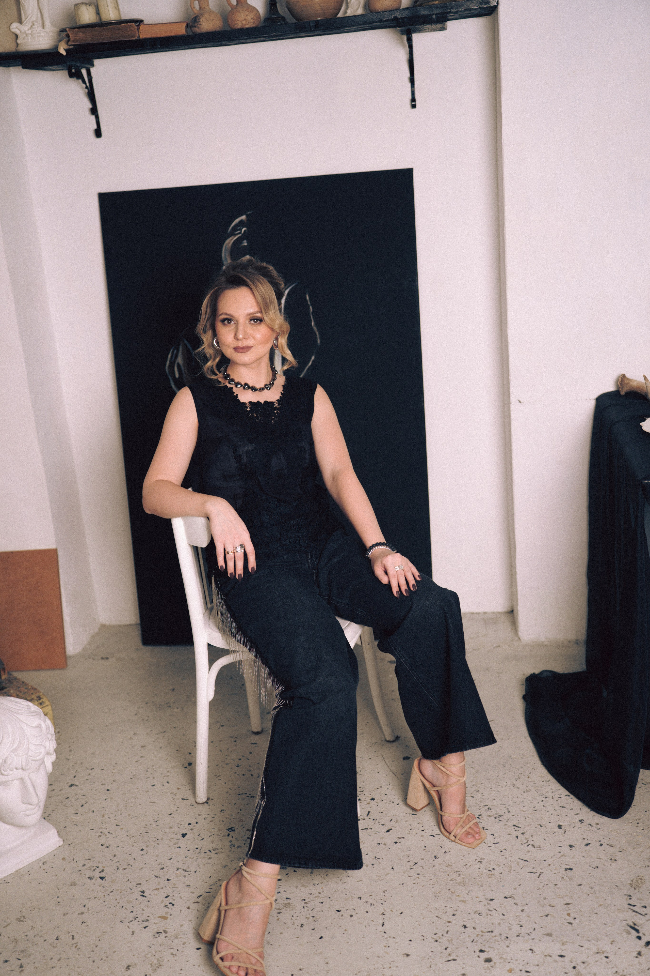 НОВОГОДНЯЯ ФОТОСЕСИИЯ В СТУДИИ ДЛЯ ДЕВУШКИ И ПРОГУЛКА ПО ЧЕРНЫШЕВСКОЙ. Профессиональный фотограф, Санкт-Петербург — Виктория Богомолова