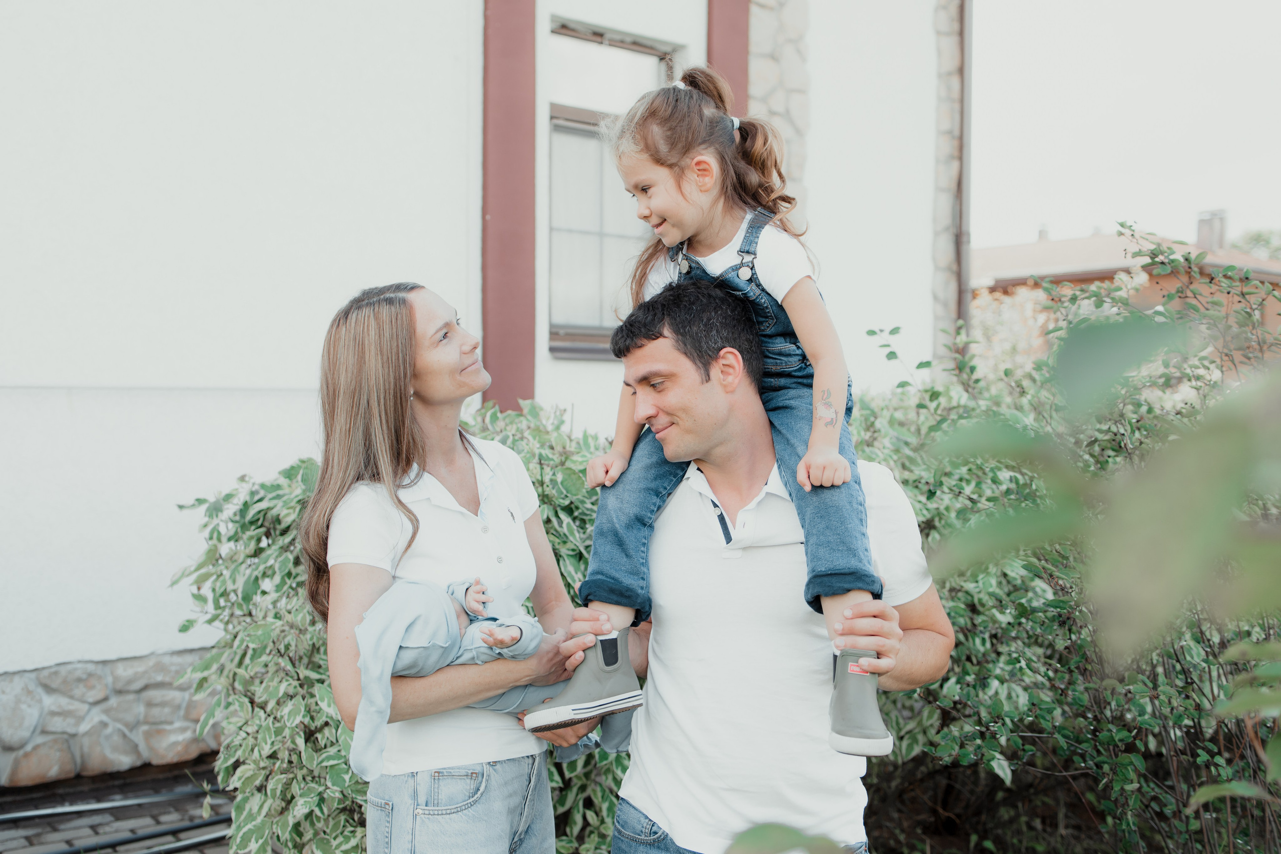 Lifestyle и прогулки. Фотограф новорождённых в Москве и МО