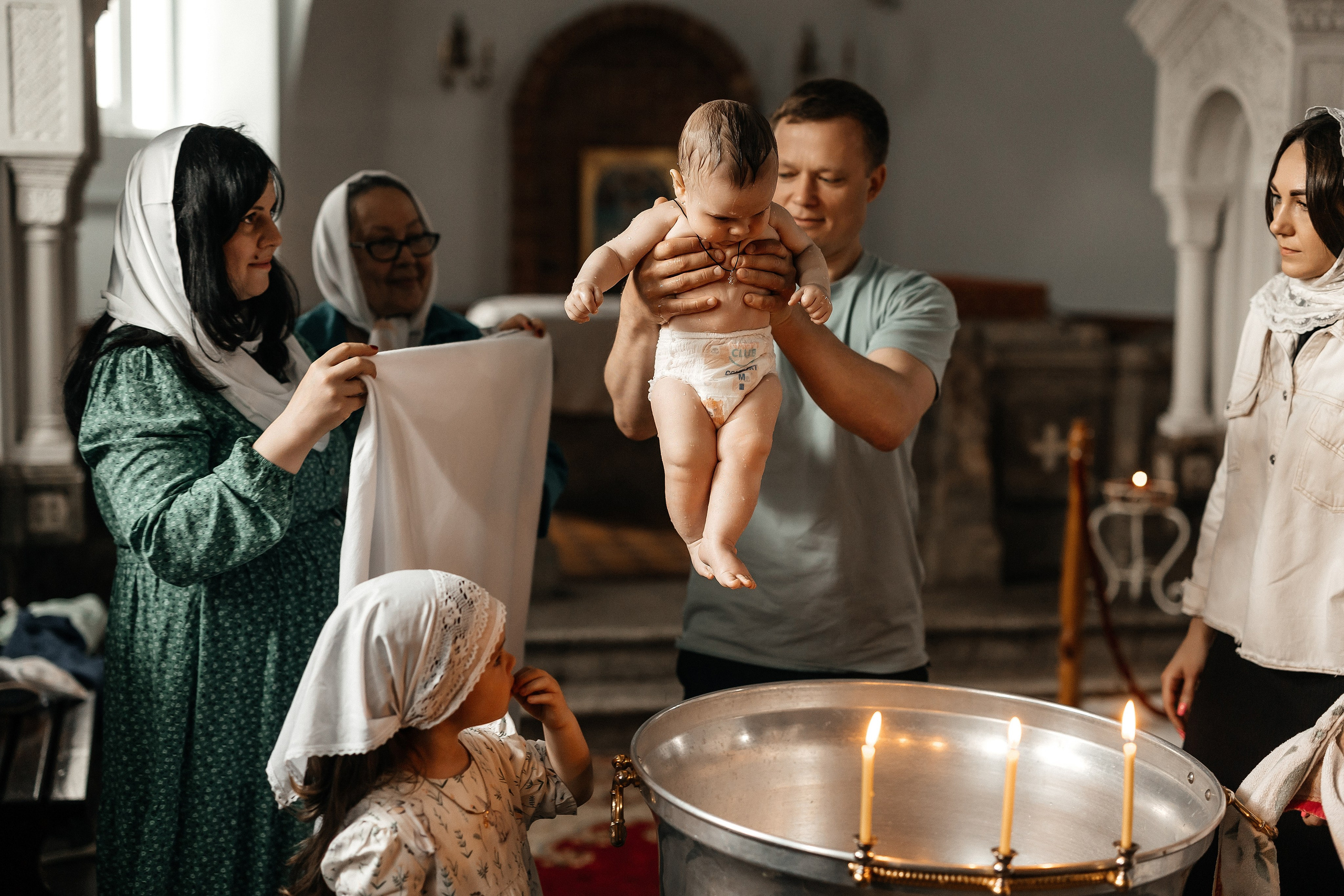 Крещение. Свадебный и семейный фотограф в Омске Евгения Хакимова