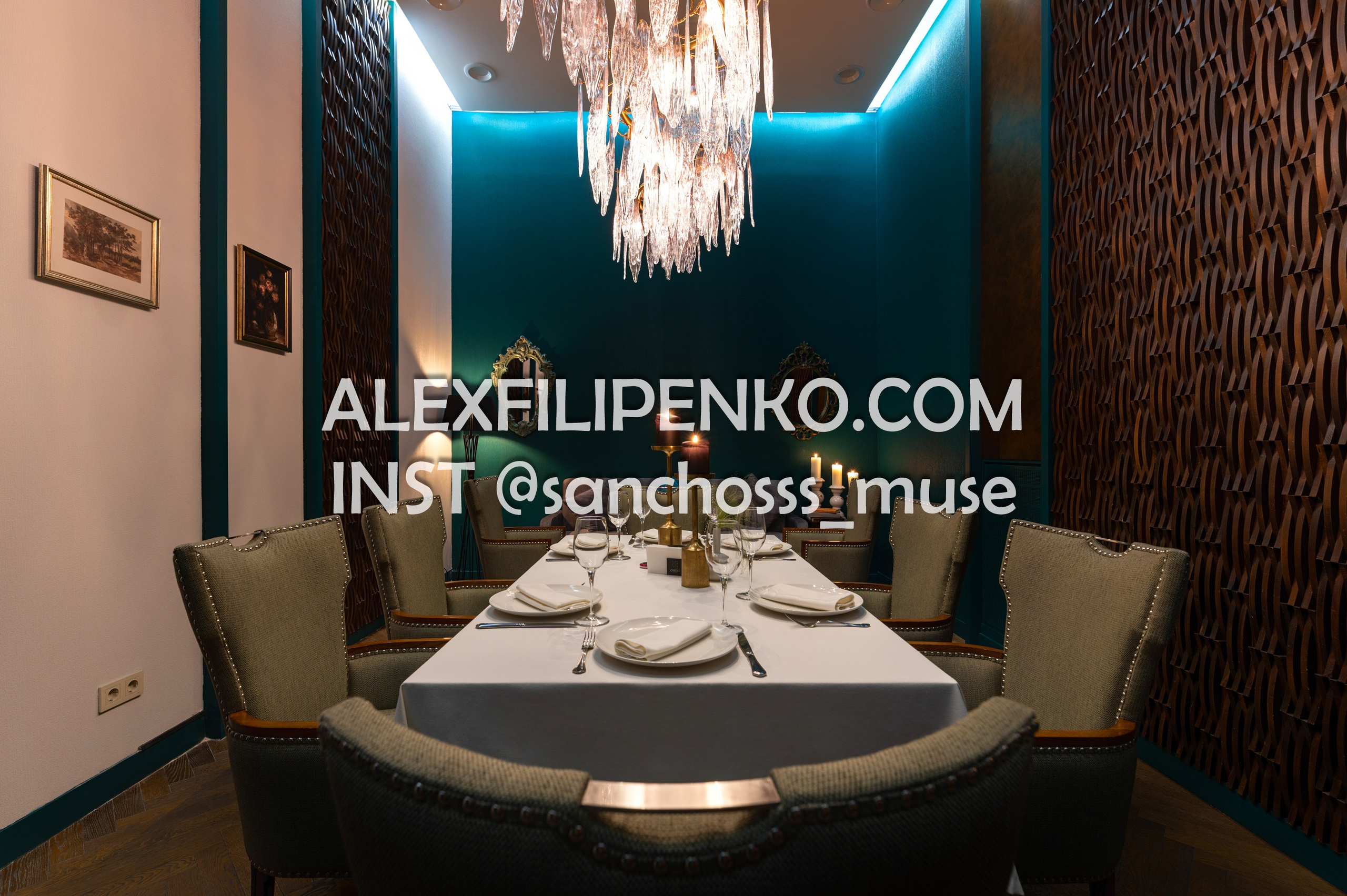 Ресторан Once. Фотограф интерьера недвижимости и архитектуры в Астане