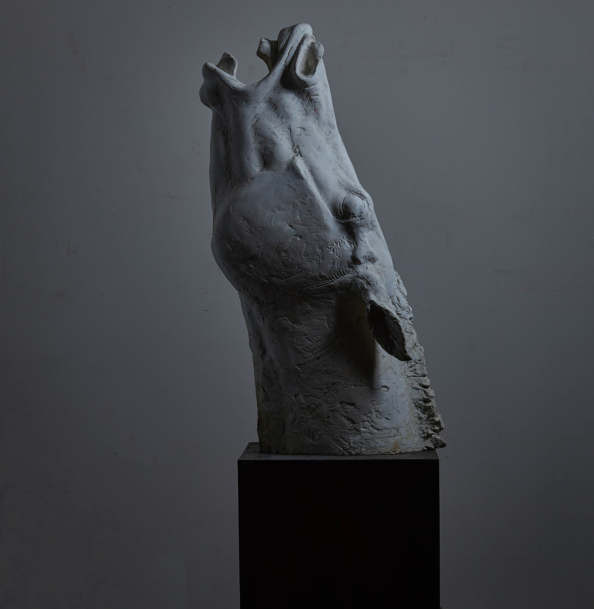 слепить конную статуя, скульптура