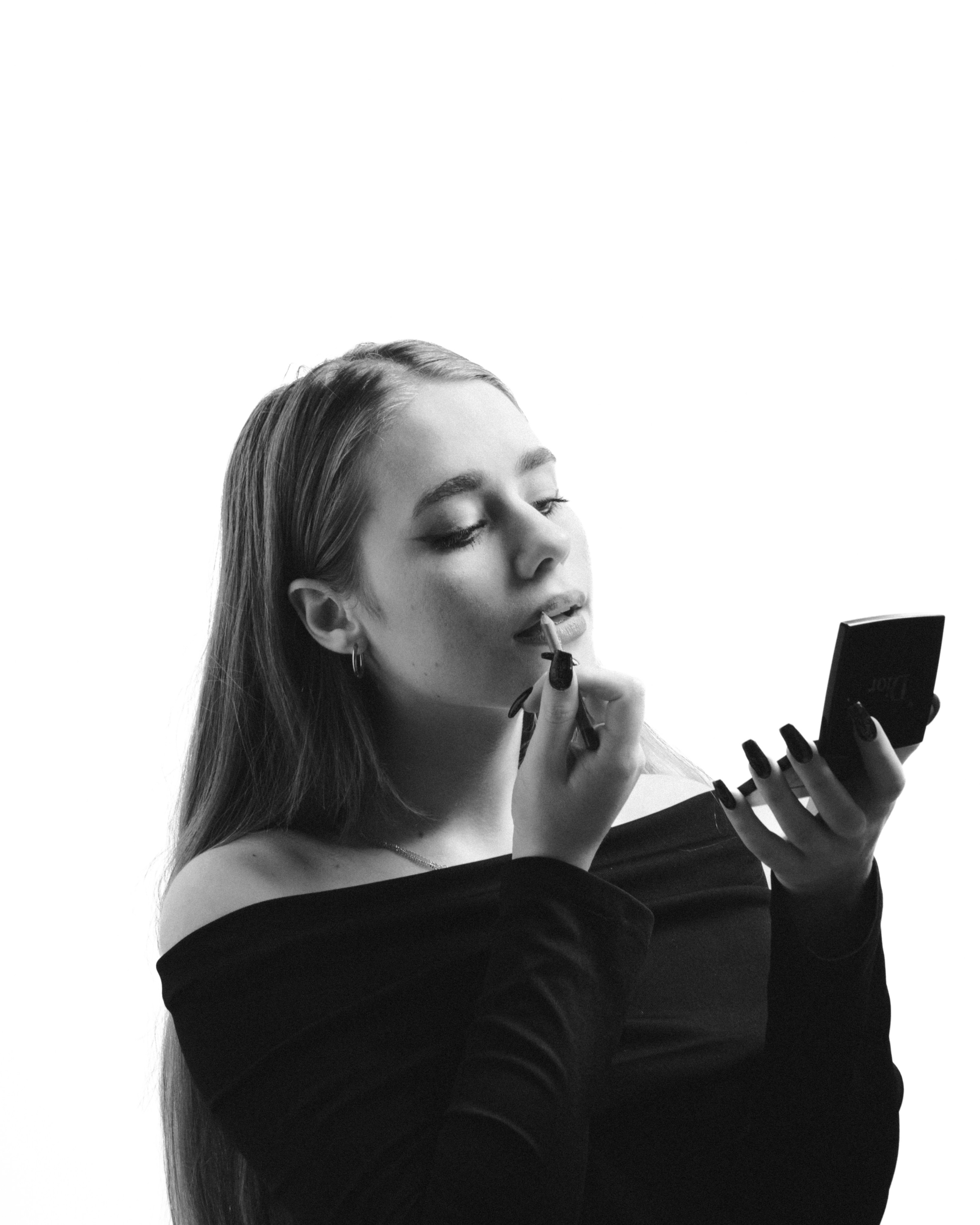 Черно-белый портрет. Портретный фотограф в Москве Владимир Саяпин