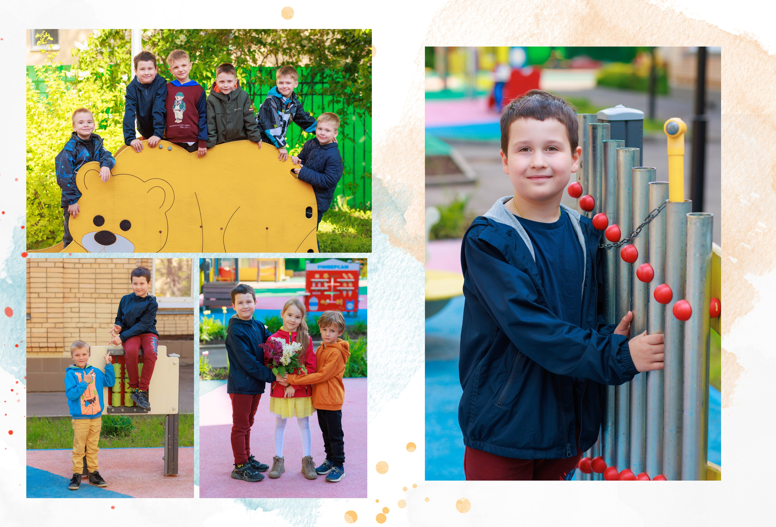 Выпускной альбом для детского сада. Фотограф и режиссер Московко Екатерина