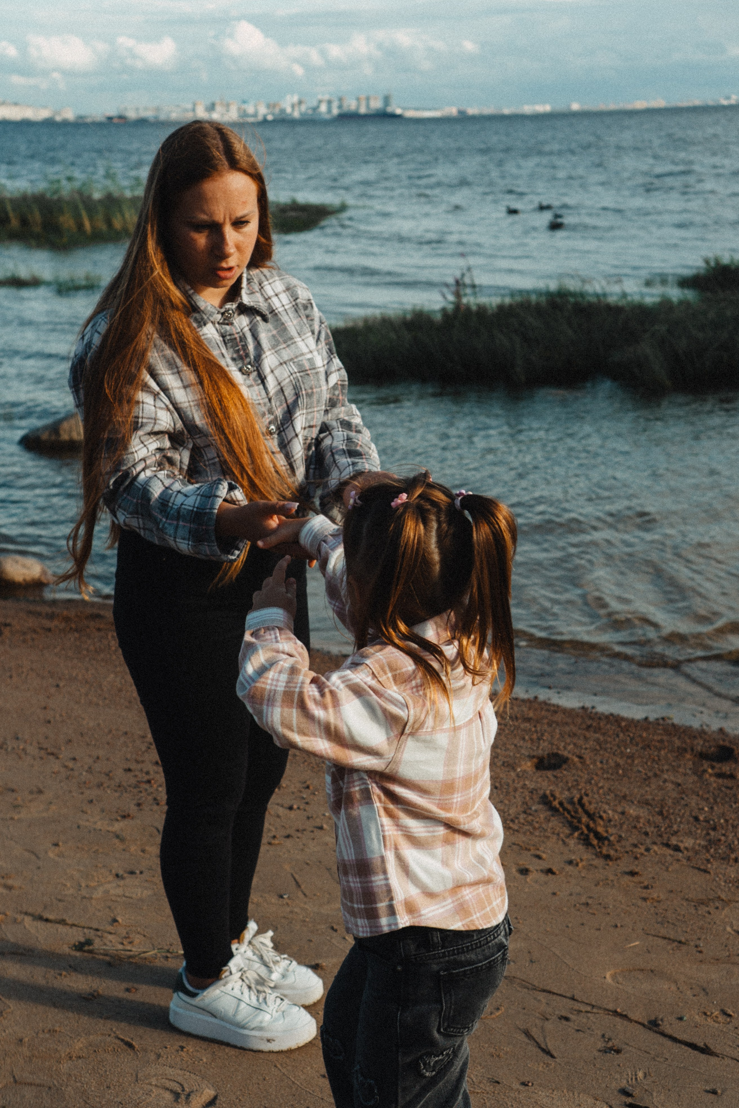 МАМА И ДОЧКА НА ФИНСКОМ ЗАЛИВЕ. Профессиональный фотограф, Санкт-Петербург — Виктория Богомолова