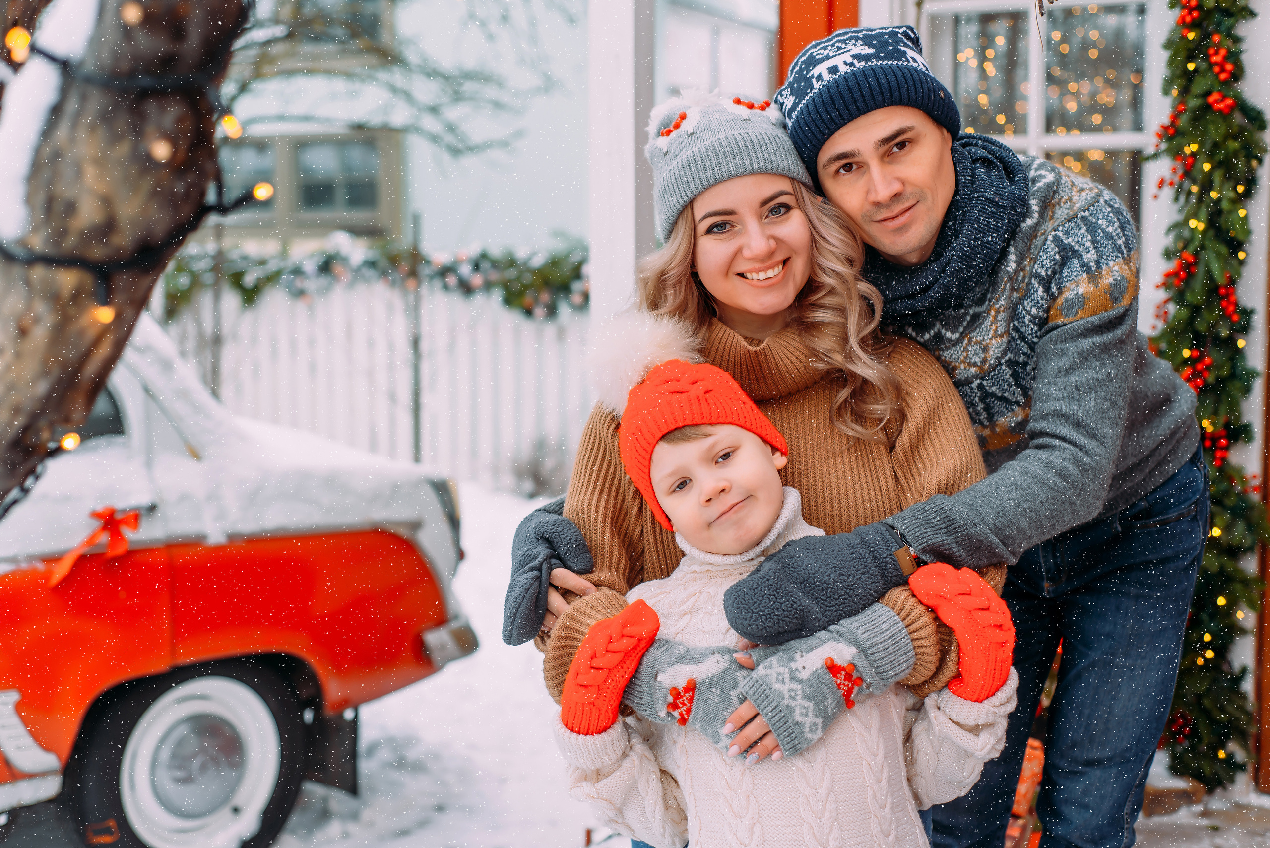 Елена с семьей. Детский и семейный фотограф Эльмира Веселова