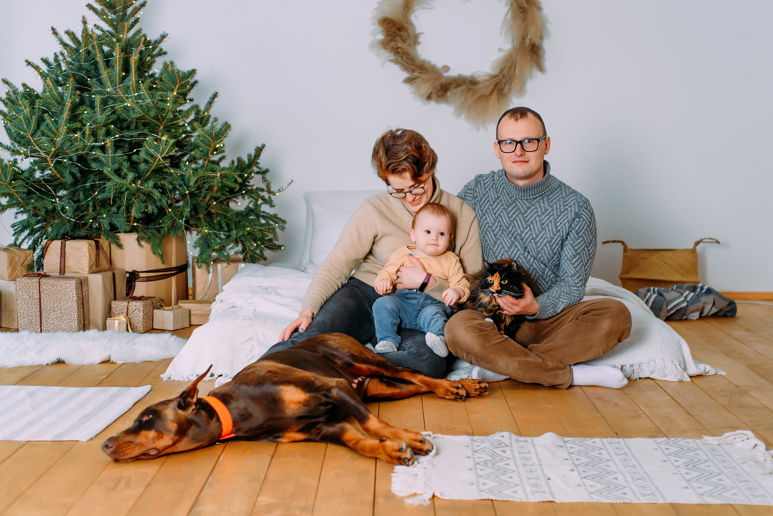 Елизавета с семьей. Детский и семейный фотограф Эльмира Веселова