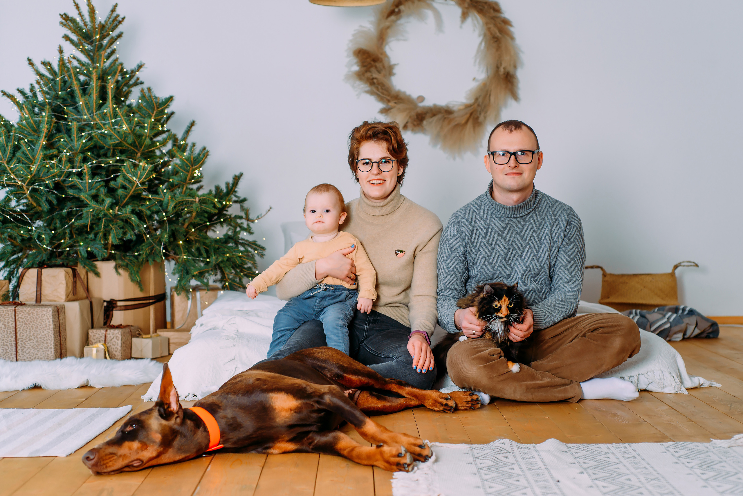 Елизавета с семьей. Детский и семейный фотограф Эльмира Веселова