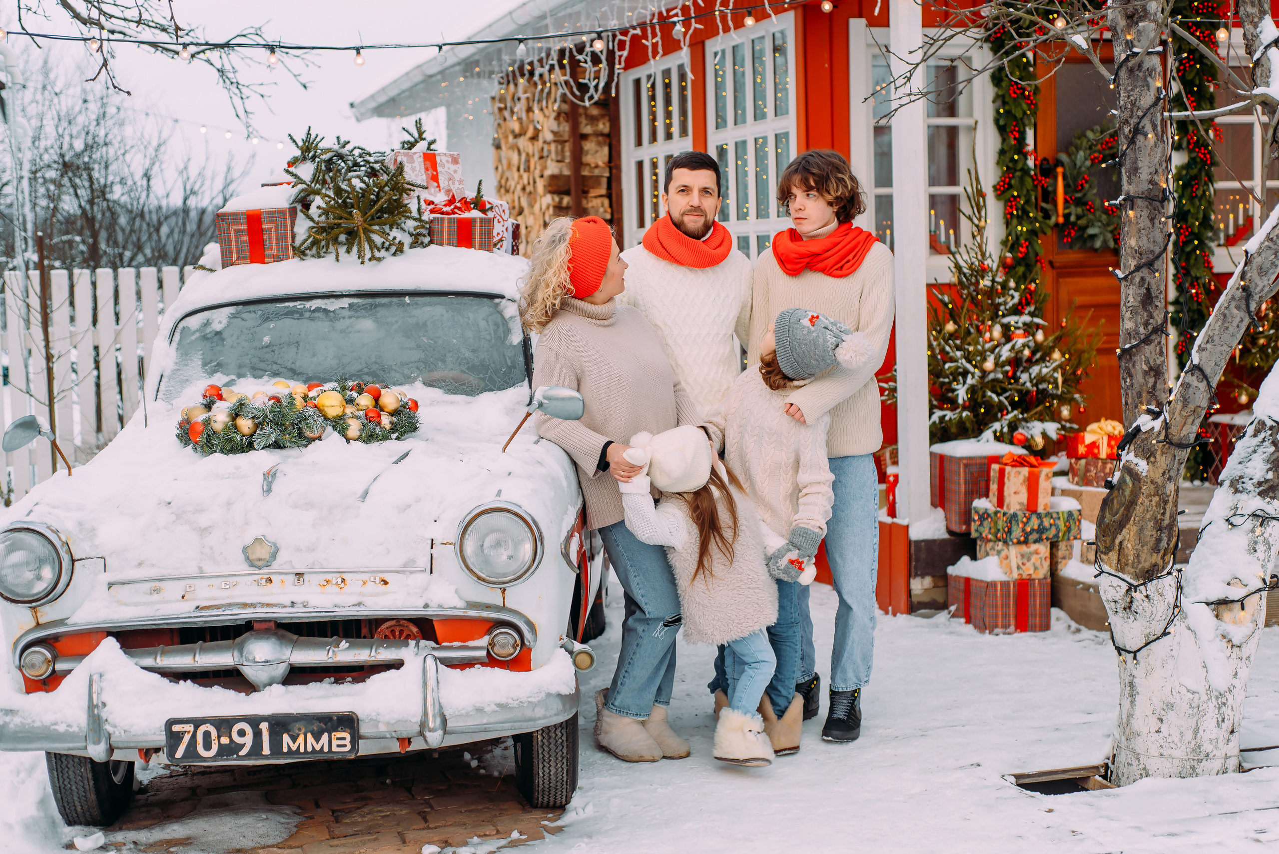 Дарья с семьей. Детский и семейный фотограф Эльмира Веселова