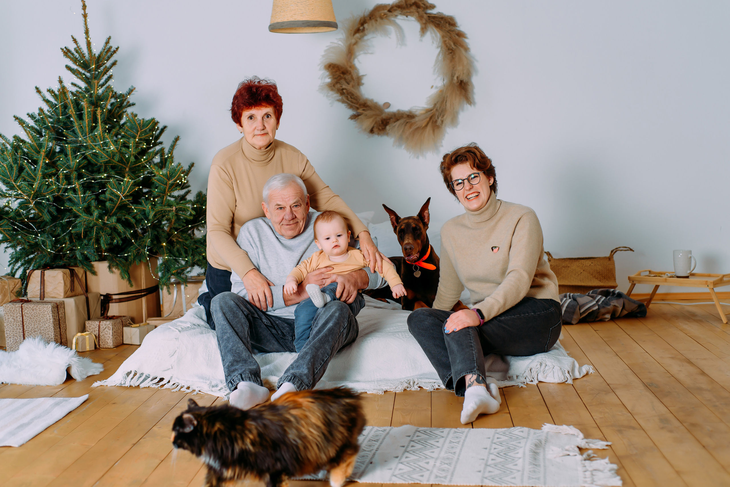 Елизавета с семьей. Детский и семейный фотограф Эльмира Веселова