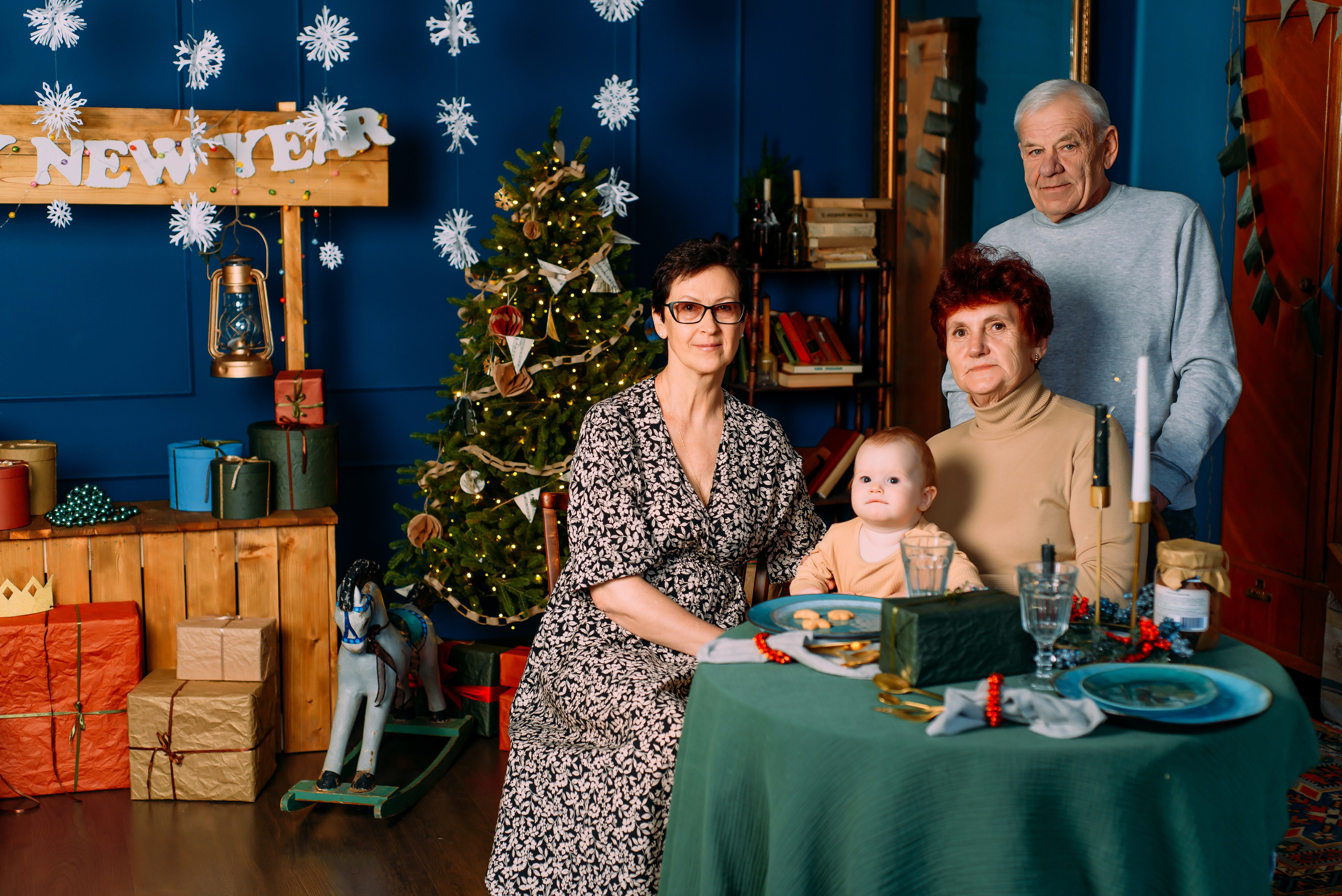 Елизавета с семьей. Детский и семейный фотограф Эльмира Веселова