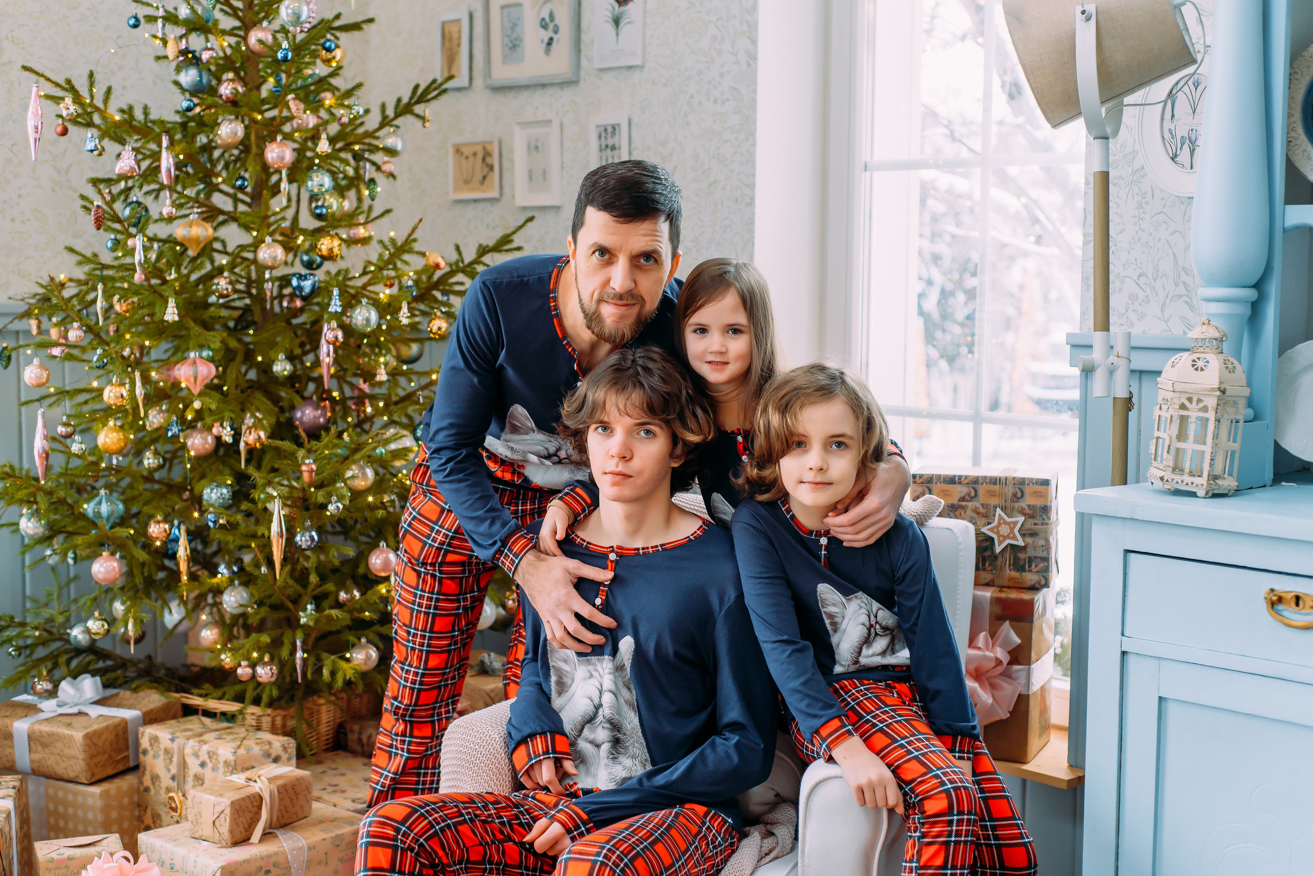 Дарья с семьей. Детский и семейный фотограф Эльмира Веселова