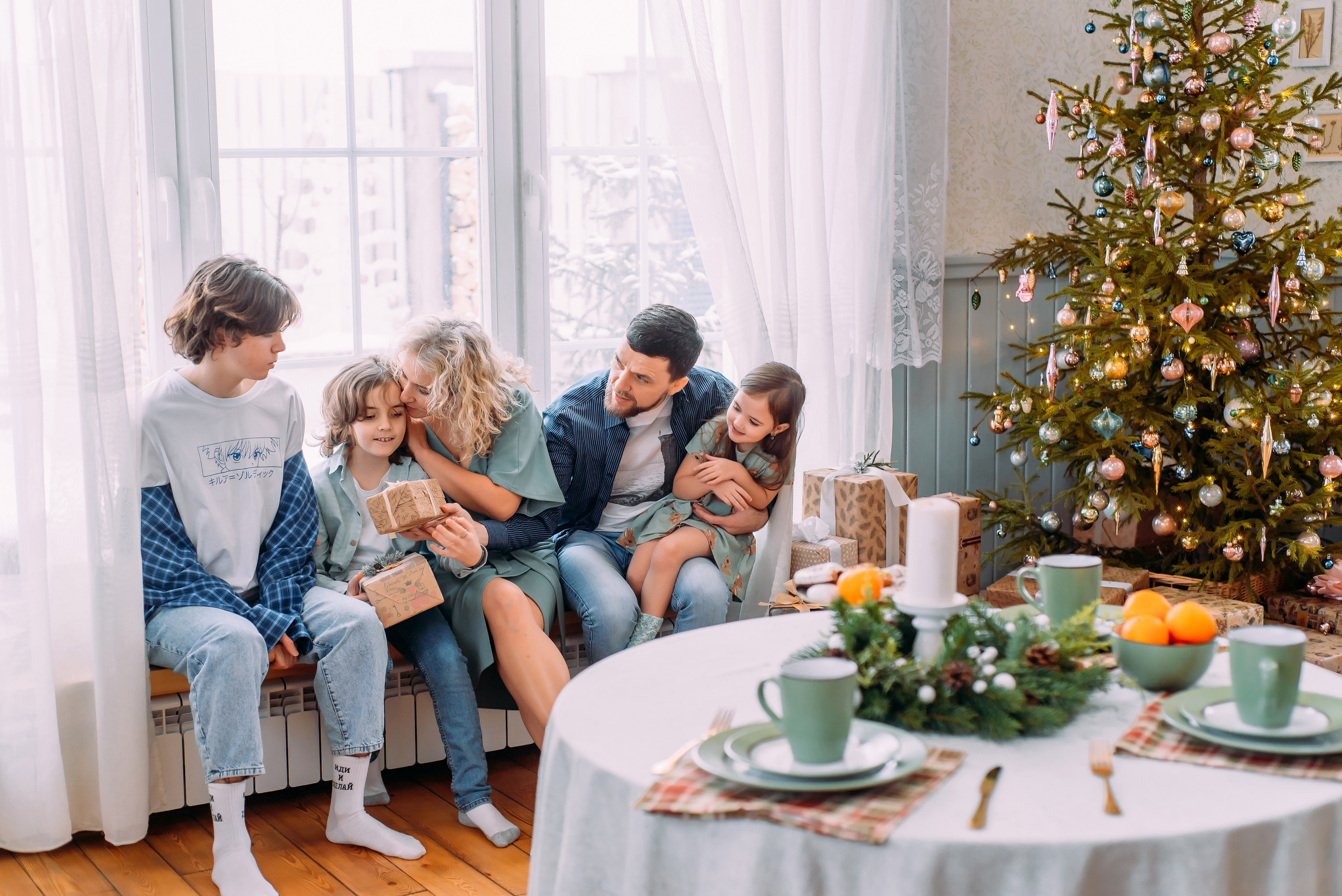 Дарья с семьей. Детский и семейный фотограф Эльмира Веселова
