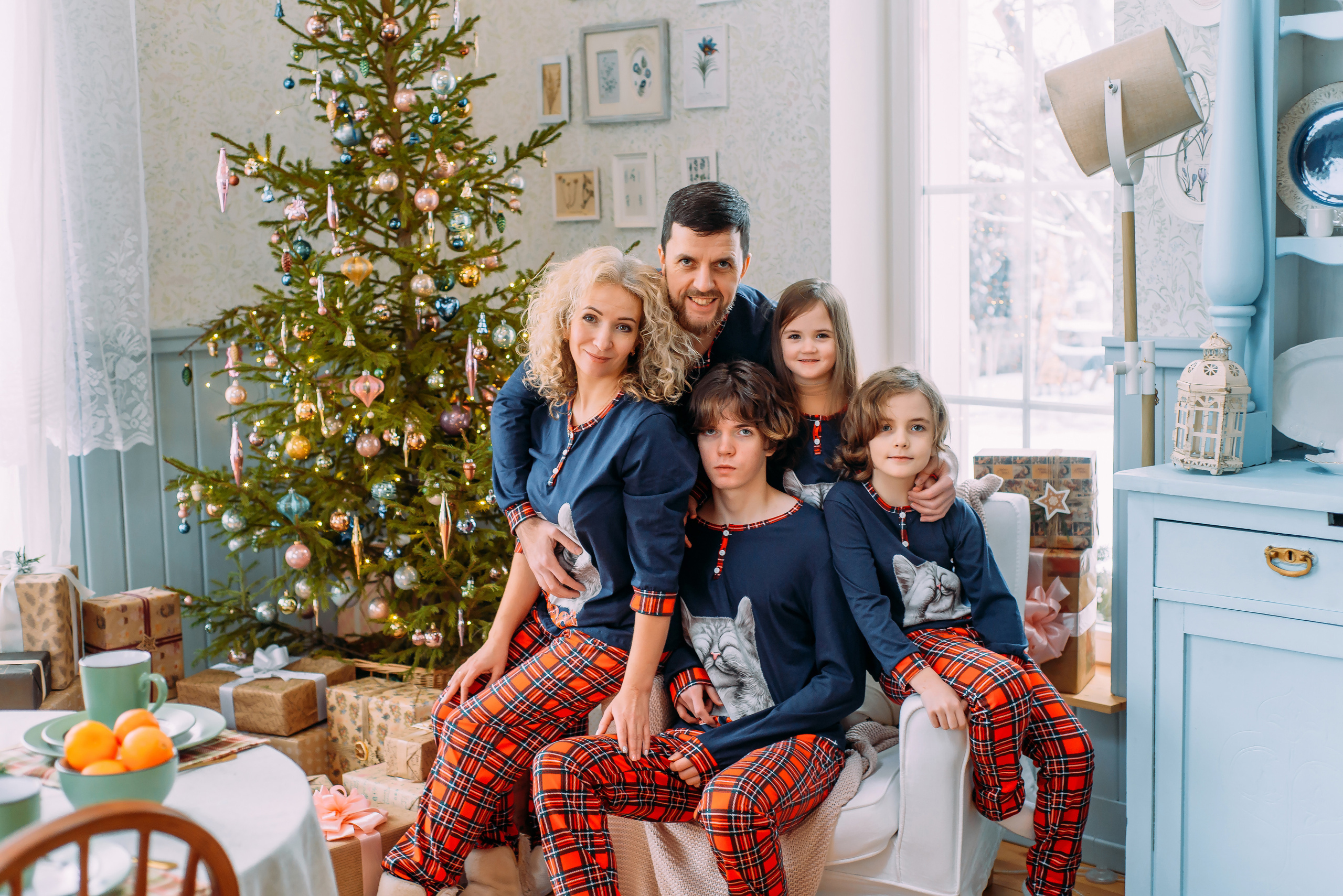 Дарья с семьей. Детский и семейный фотограф Эльмира Веселова