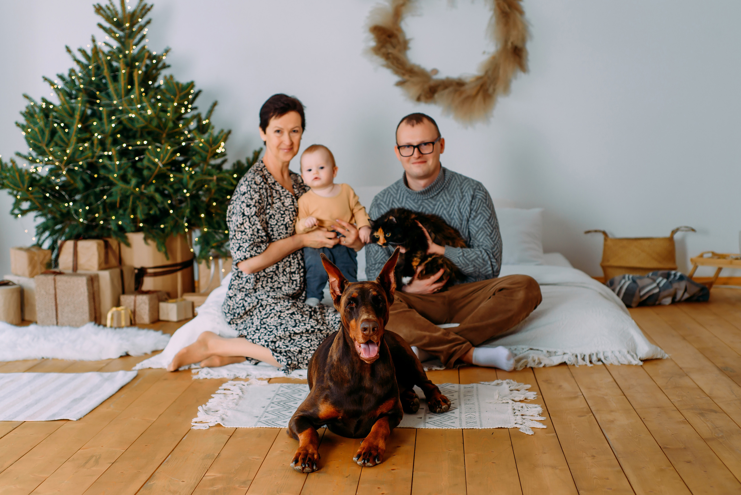 Елизавета с семьей. Детский и семейный фотограф Эльмира Веселова