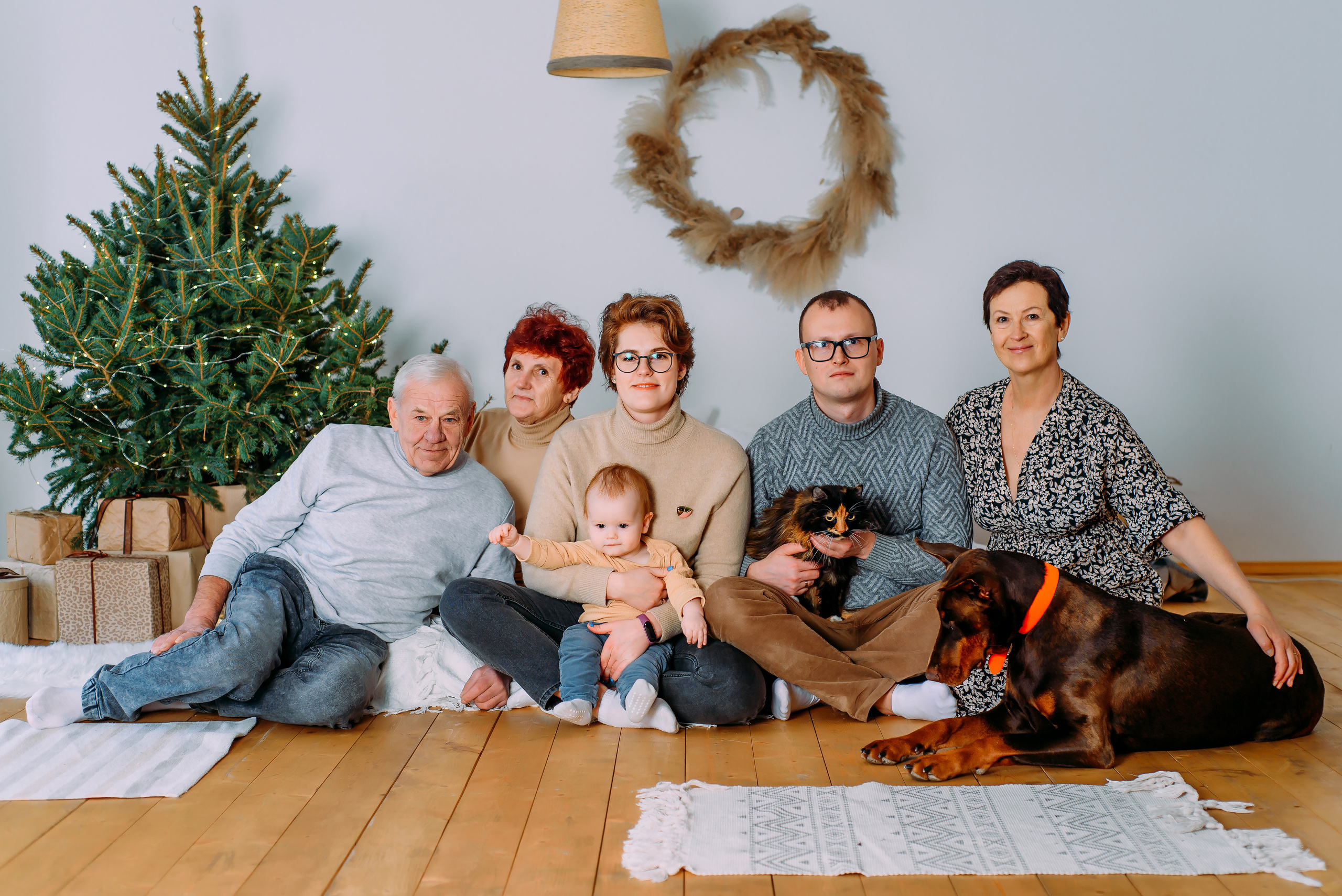 Елизавета с семьей. Детский и семейный фотограф Эльмира Веселова