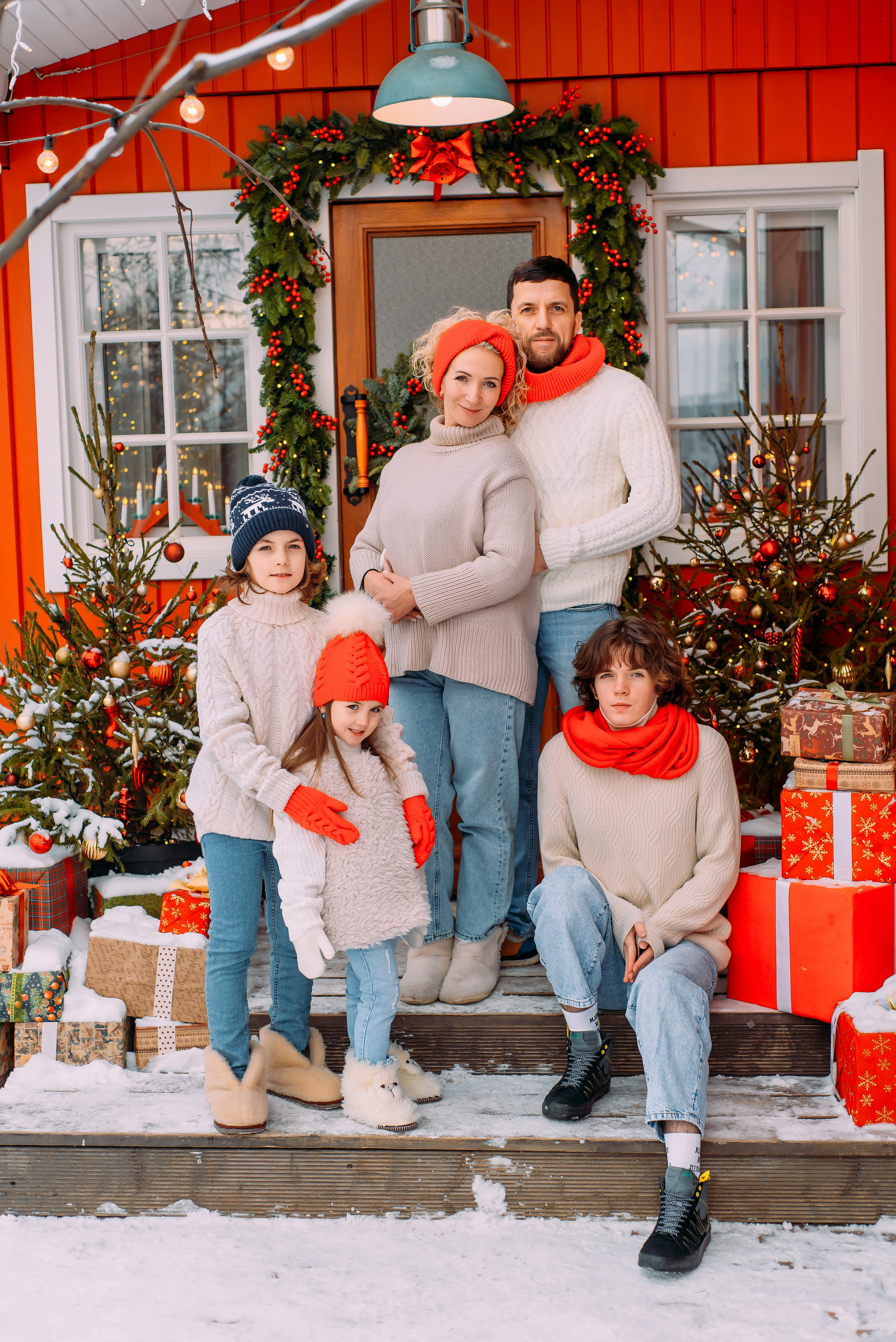 Дарья с семьей. Детский и семейный фотограф Эльмира Веселова