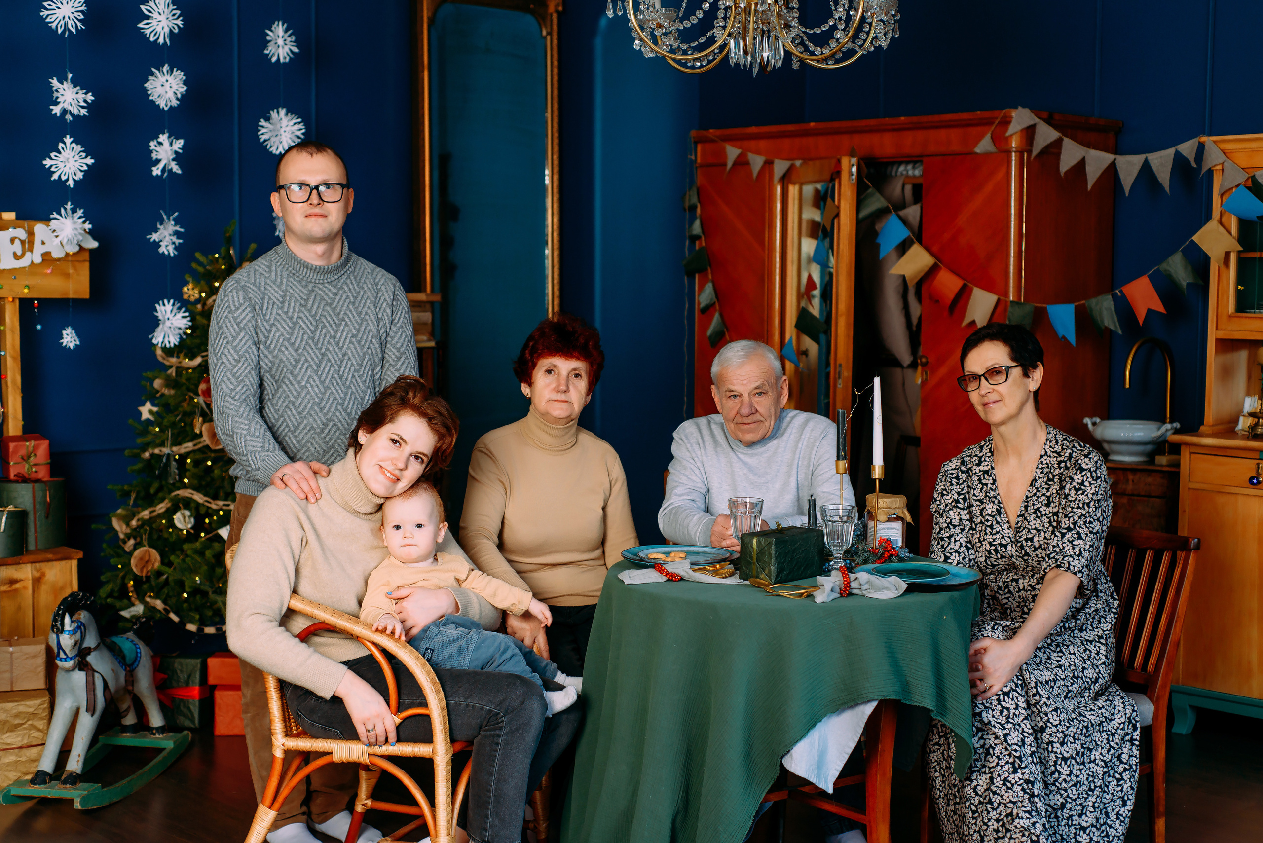 Елизавета с семьей. Детский и семейный фотограф Эльмира Веселова