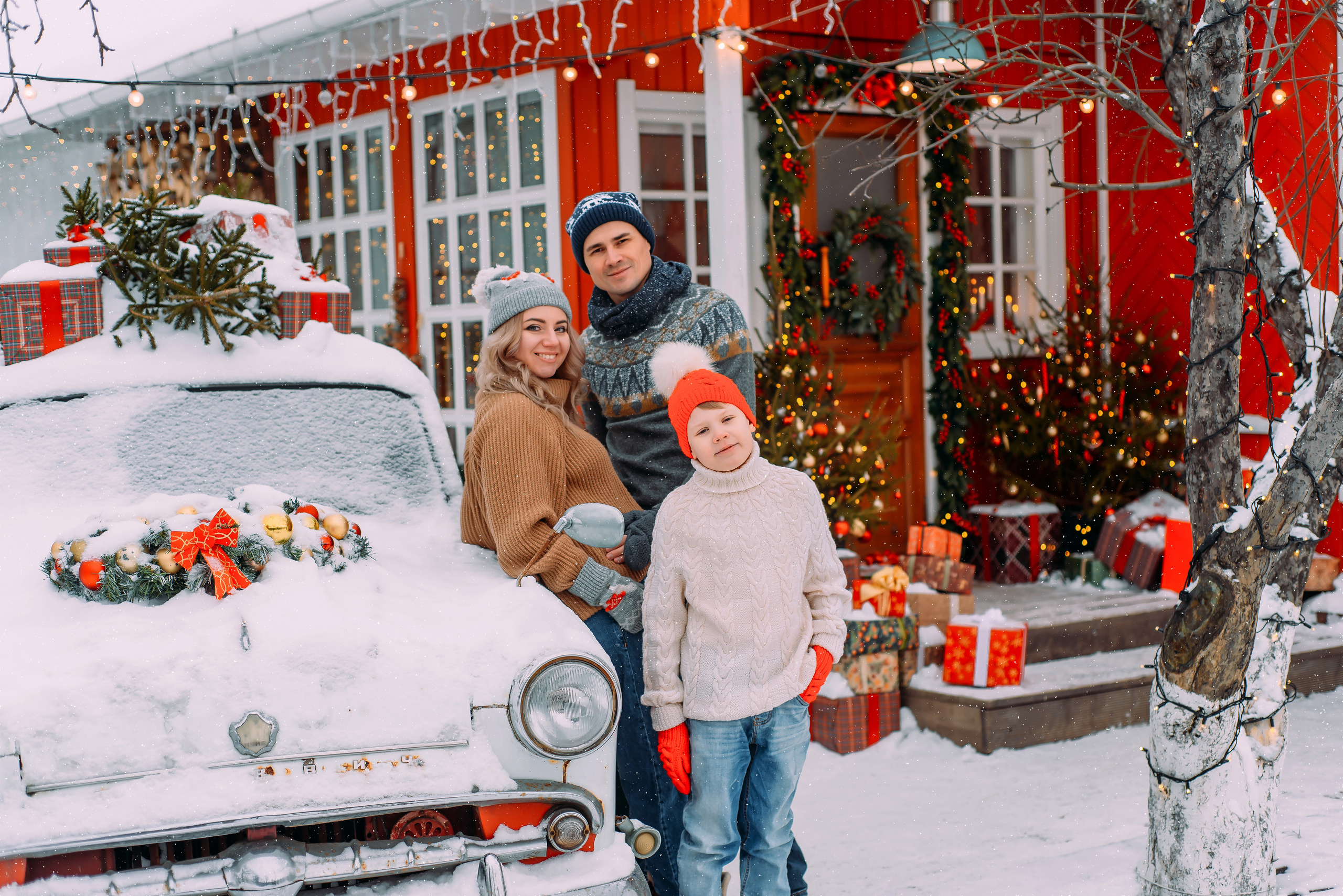 Елена с семьей. Детский и семейный фотограф Эльмира Веселова